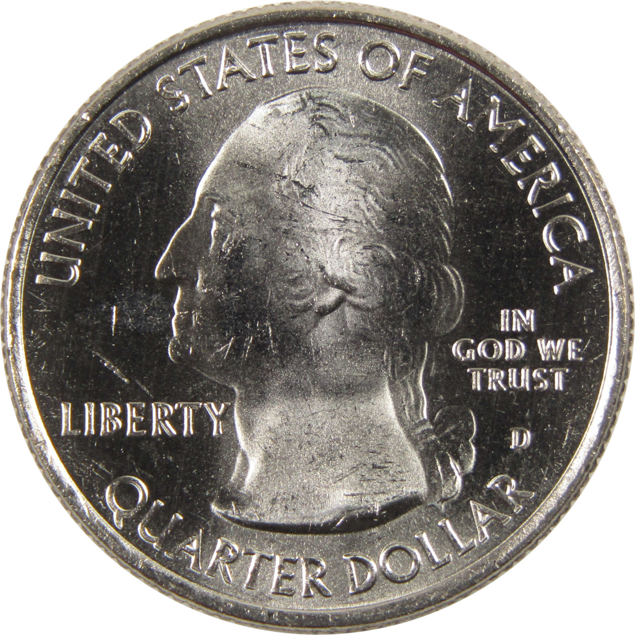 2011 D Gettysburg National Military Park Quarter Uncirculated Clad 25c