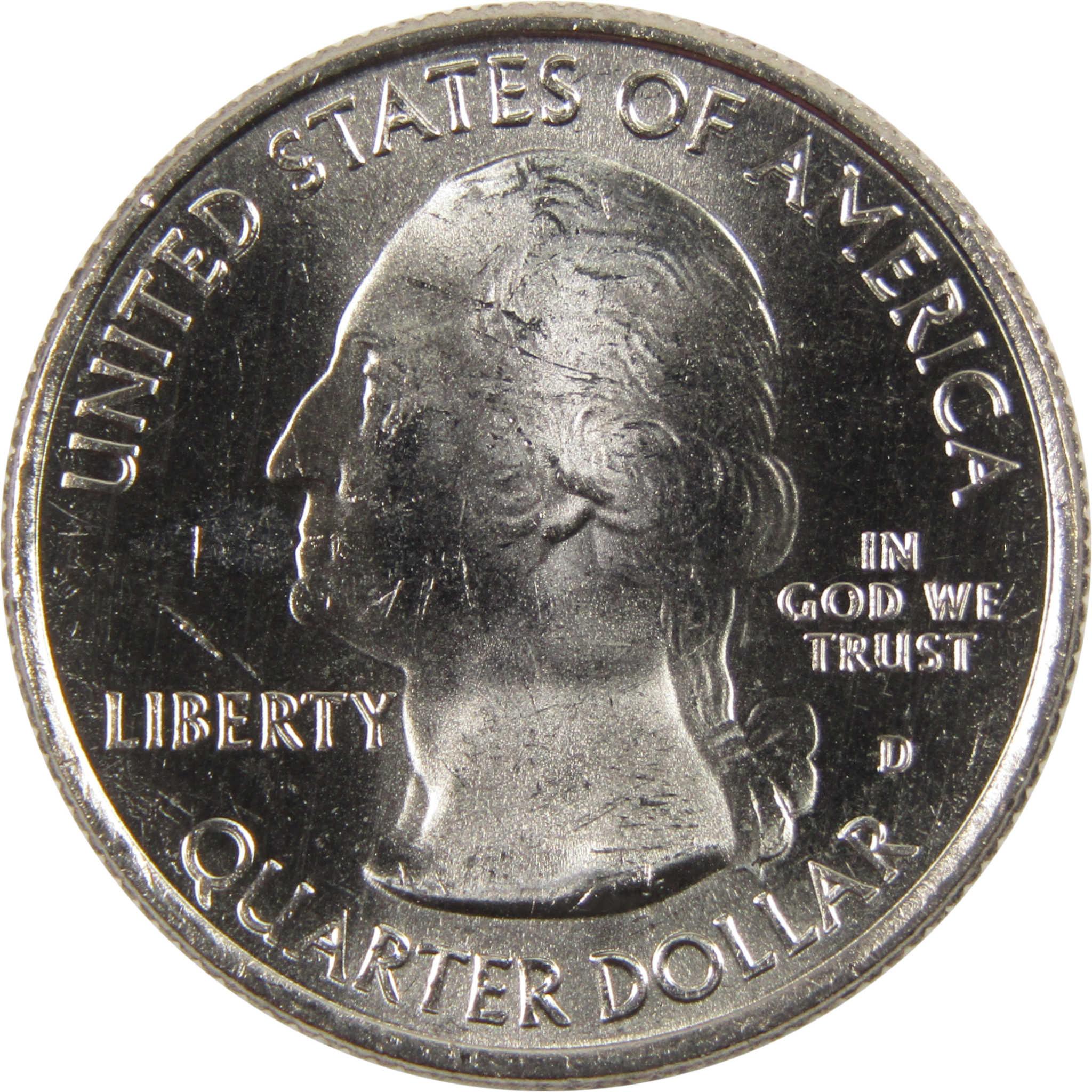 2011 D Gettysburg National Military Park Quarter Uncirculated Clad 25c