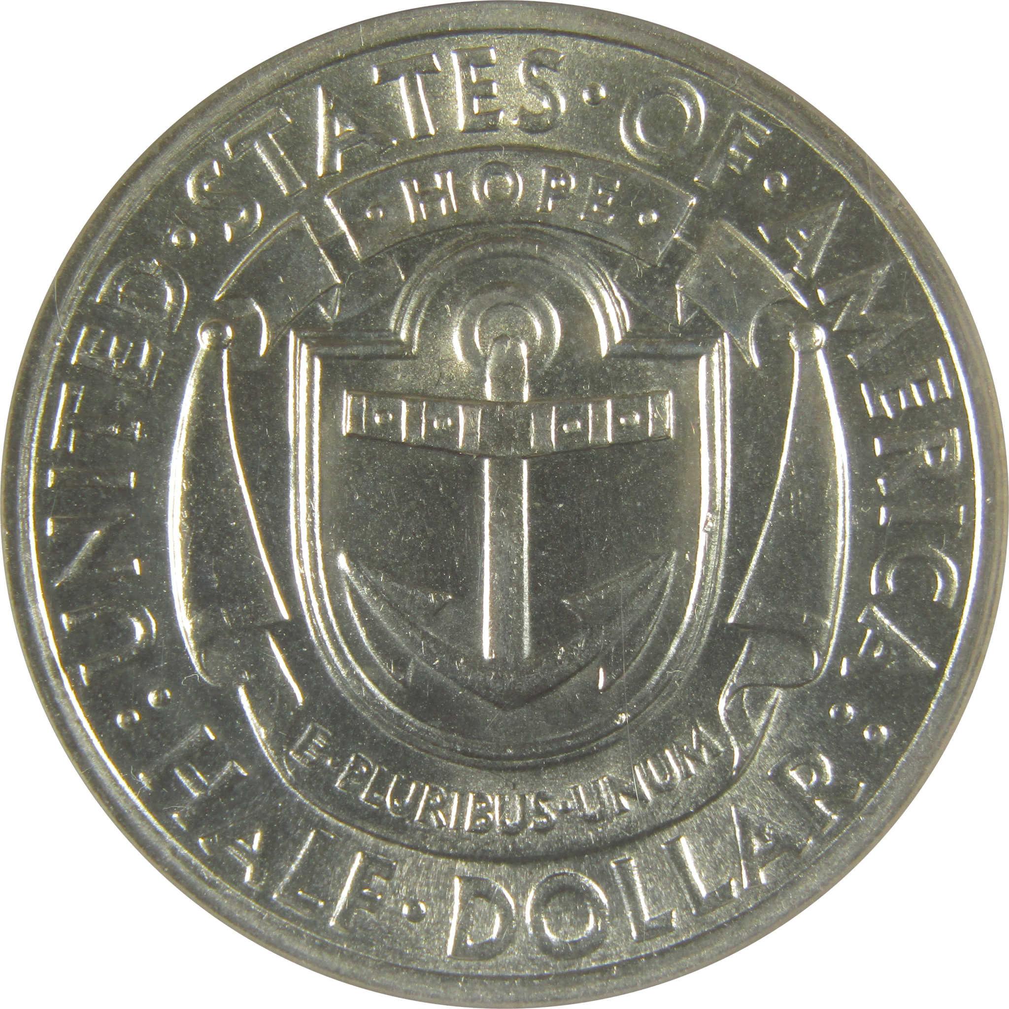 1936 Providence Rhode Island Commemorative Silver 50c MS 65 NGC