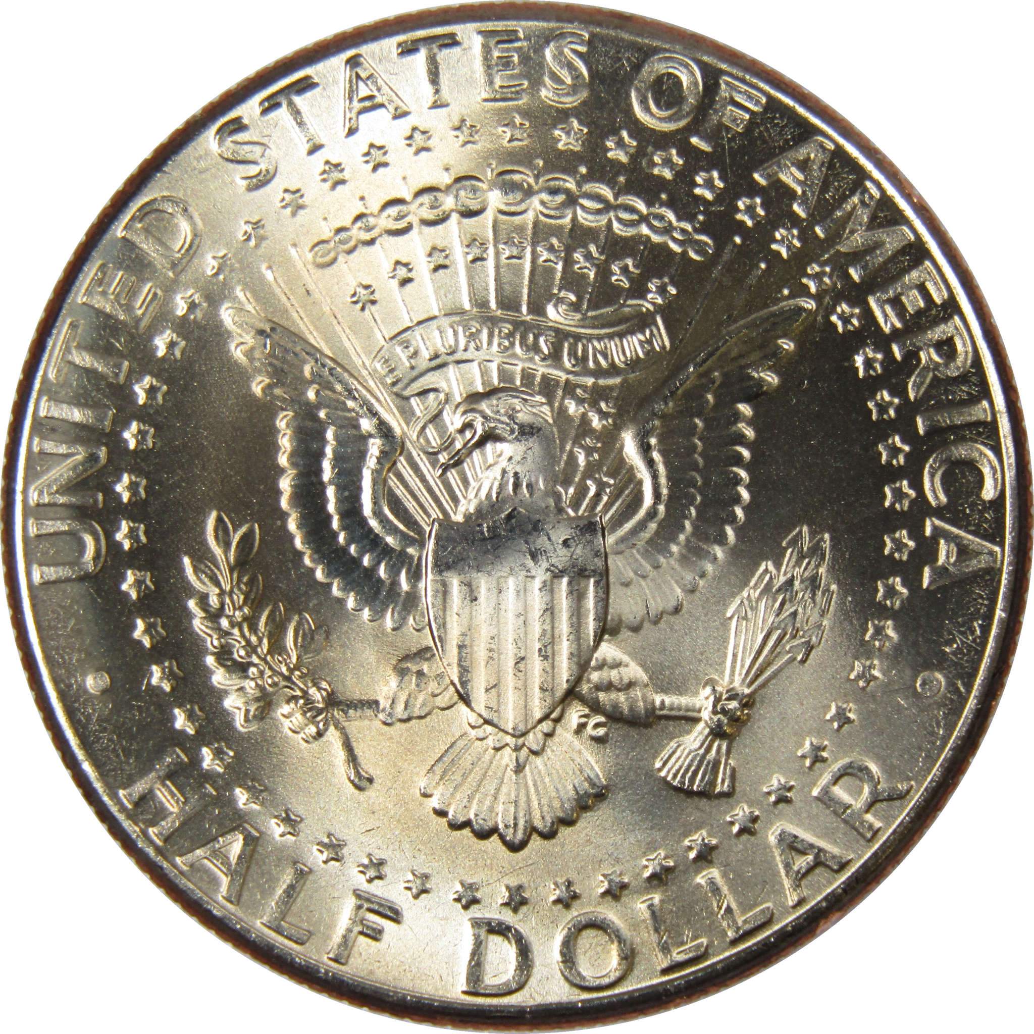 2001 P Kennedy Half Dollar Clad Uncirculated Mint State 50c Coin