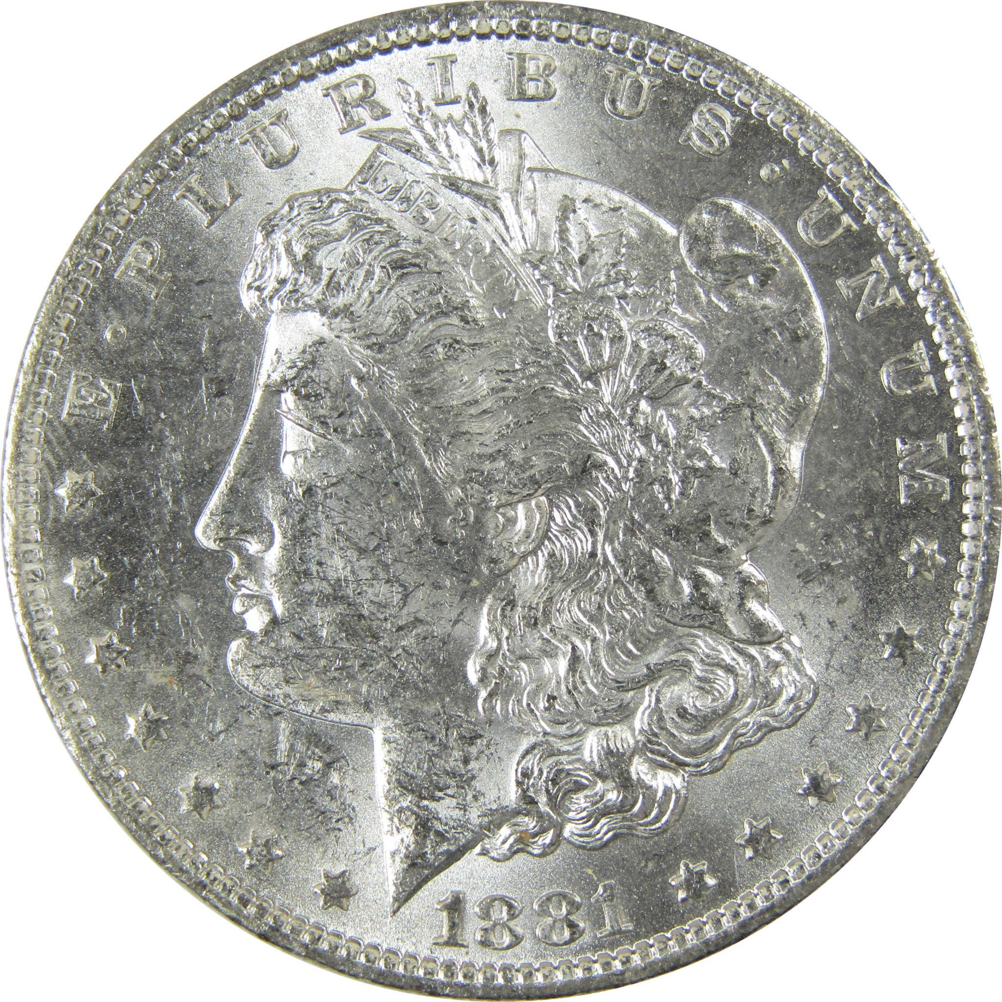 1881 O Morgan Silver Dollar Uncirculated Mint State $1 Coin SKU:I27716 - Morgan coin - Morgan silver dollar - Morgan silver dollar for sale - Profile Coins & Collectibles