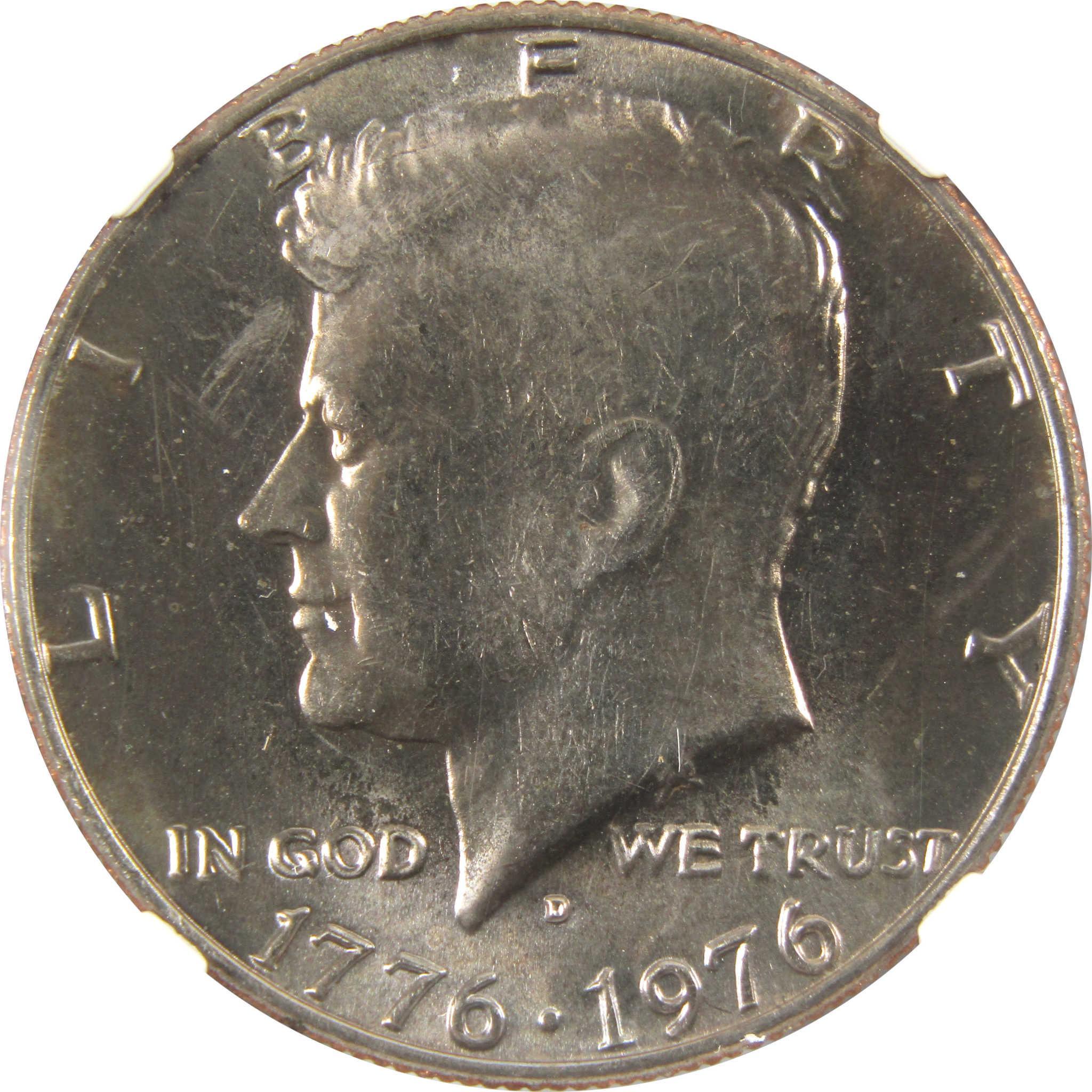 1976 D Kennedy Bicentennial 50c MS 67 NGC Clad Unc SKU:I9804