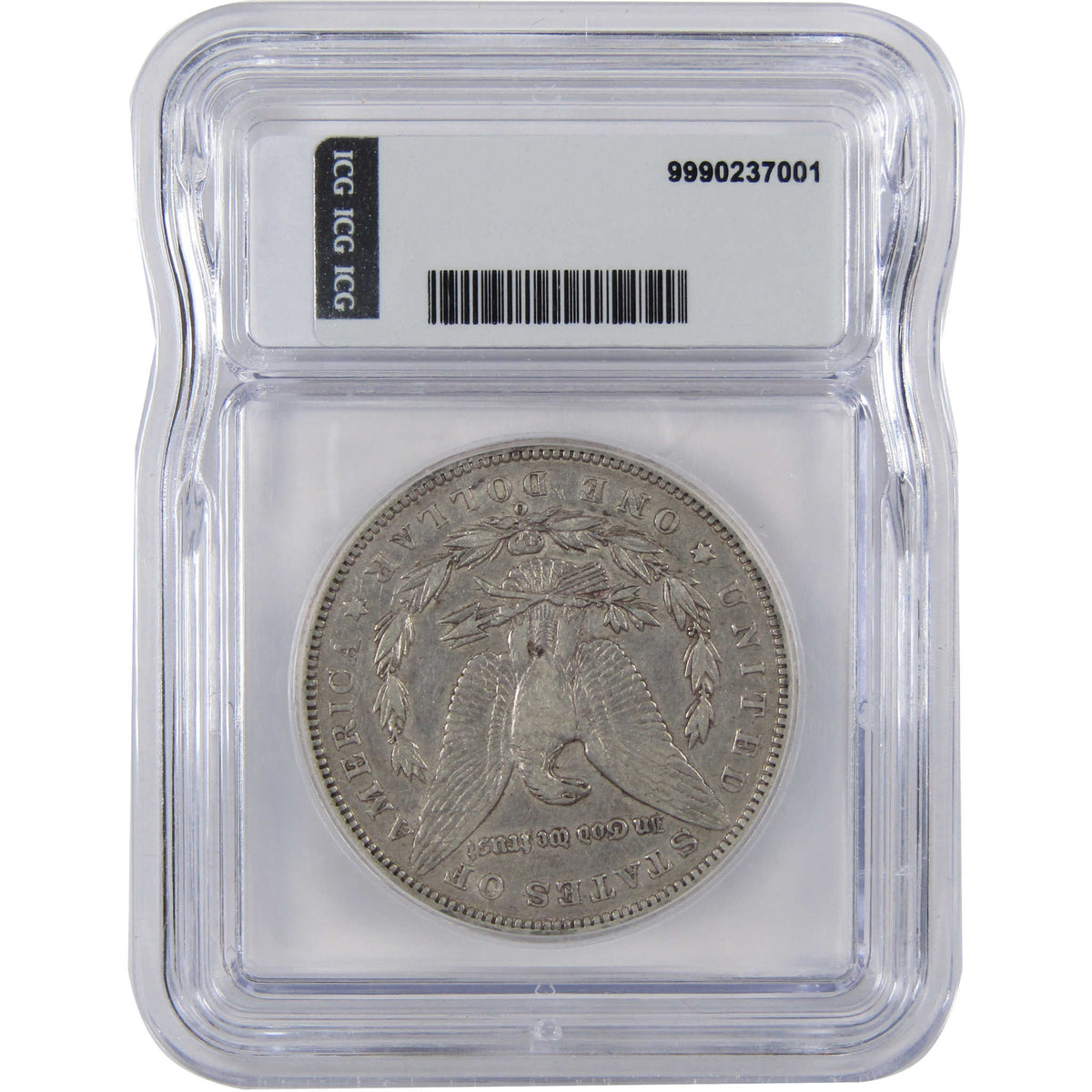 1893 O Morgan Silver Dollar VF 35 ICG $1 Coin Collectible SKU:I29072
