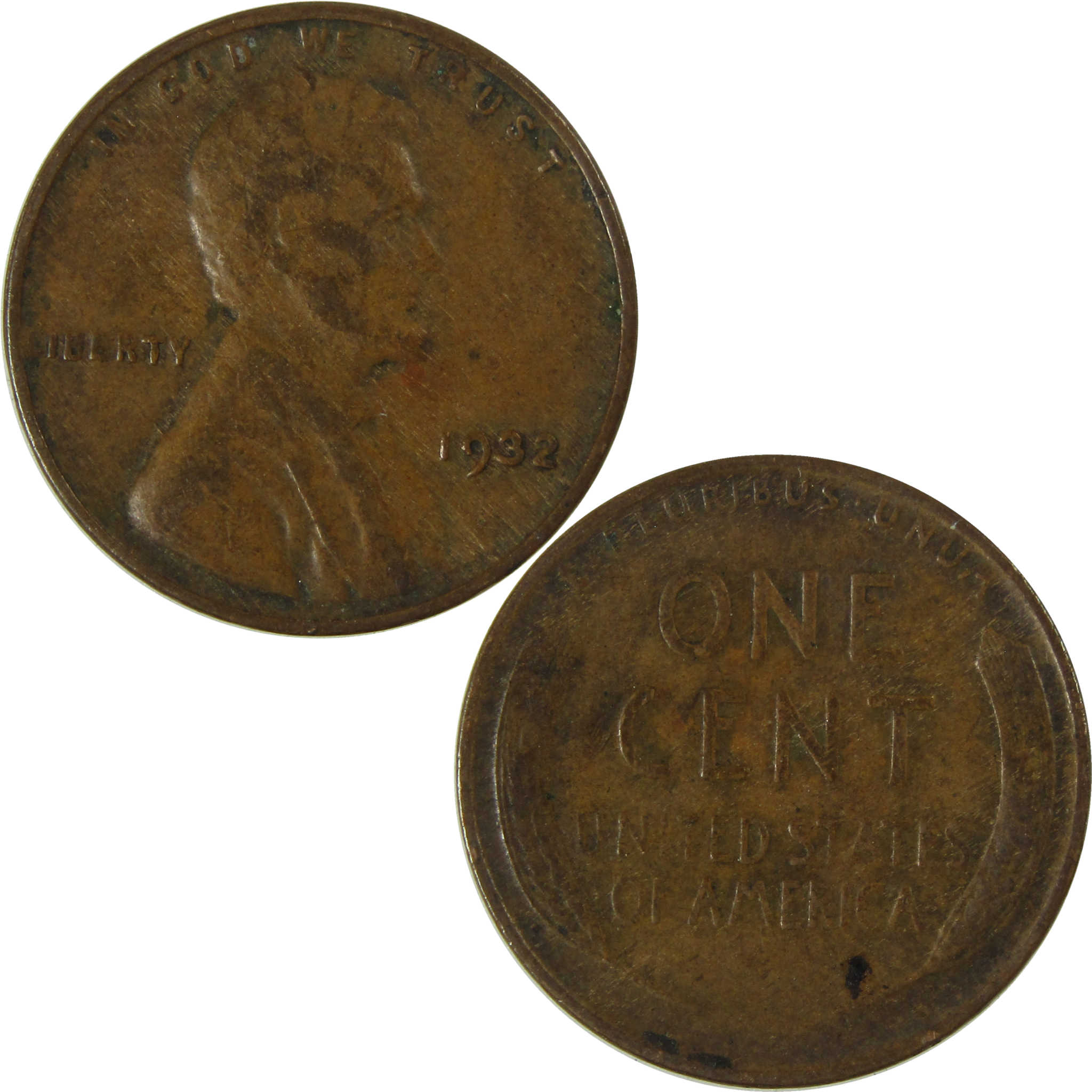 1932 Lincoln Wheat Cent VF Very Fine Penny 1c Coin SKU:I26770