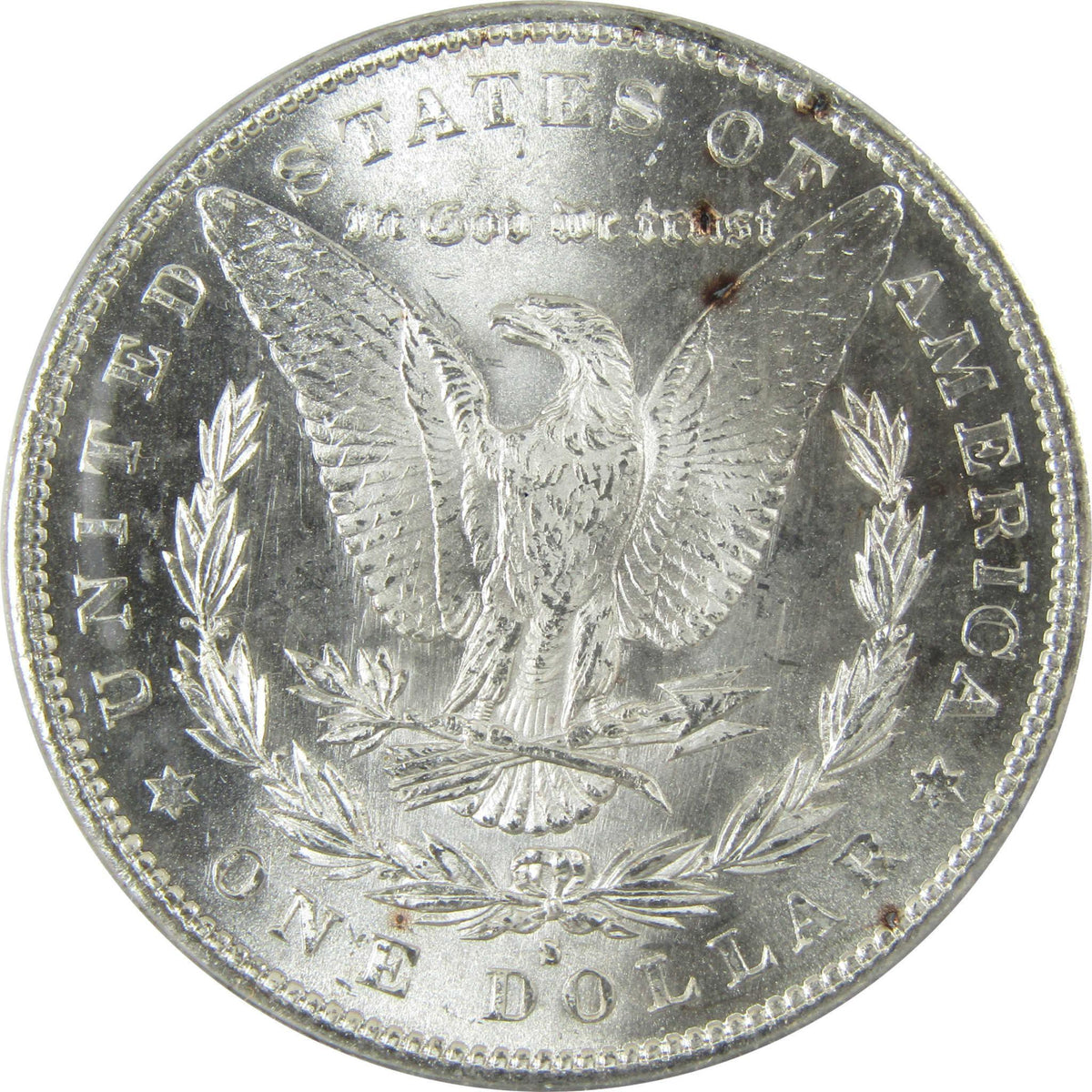 1879 S Rev 79 Morgan Silver Dollar MS 63 ANACS Uncirculated SKU:CP609 - Morgan coin - Morgan silver dollar - Morgan silver dollar for sale - Profile Coins & Collectibles