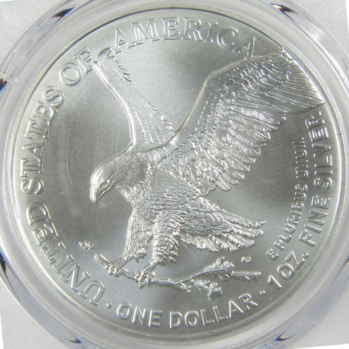 2021 Type 2 American Silver Eagle MS 69 PCGS $1 Coin Damstra