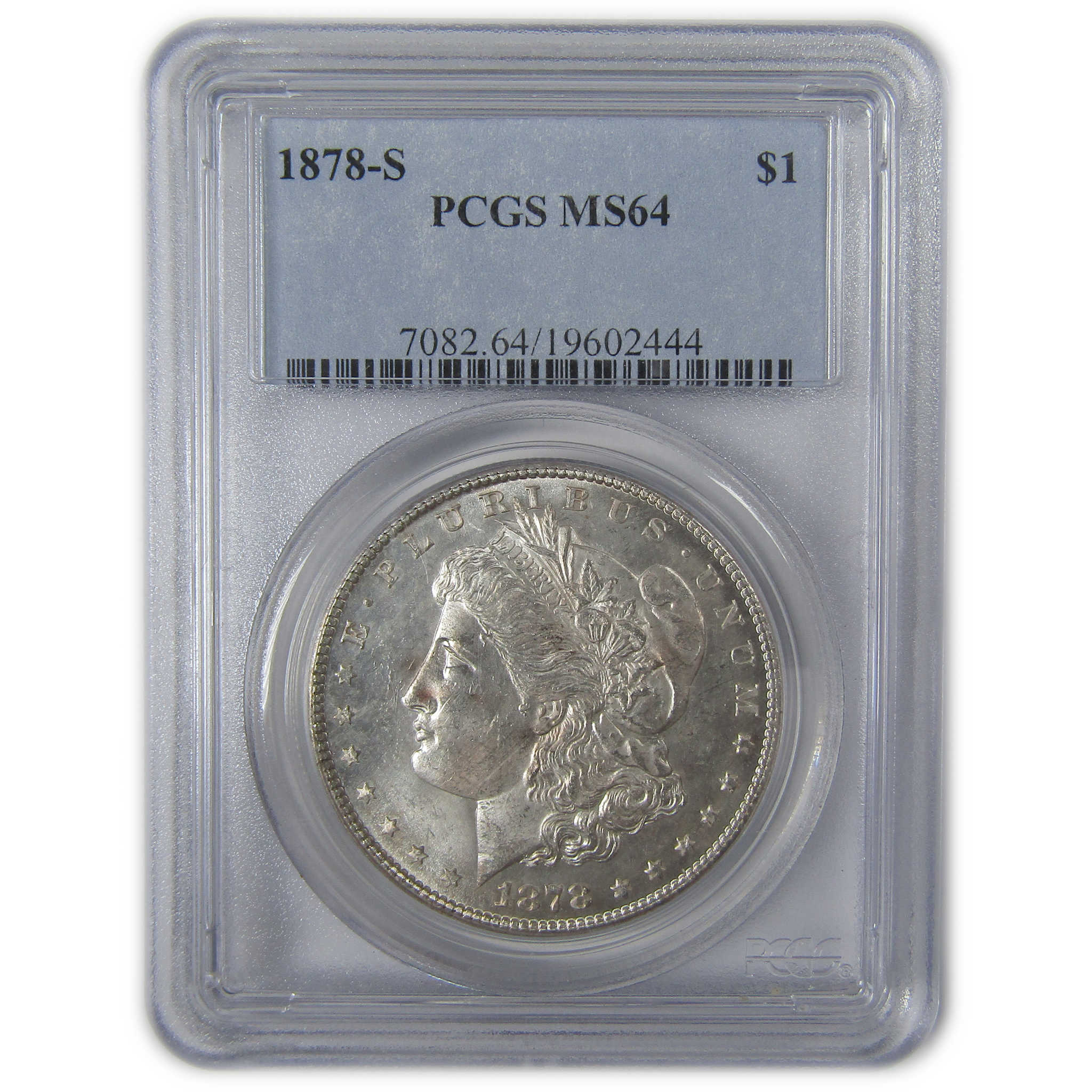 1878 S Morgan Dollar MS 64 PCGS Silver Uncirculated $1 Coin SKU:I23632 - Morgan coin - Morgan silver dollar - Morgan silver dollar for sale - Profile Coins & Collectibles