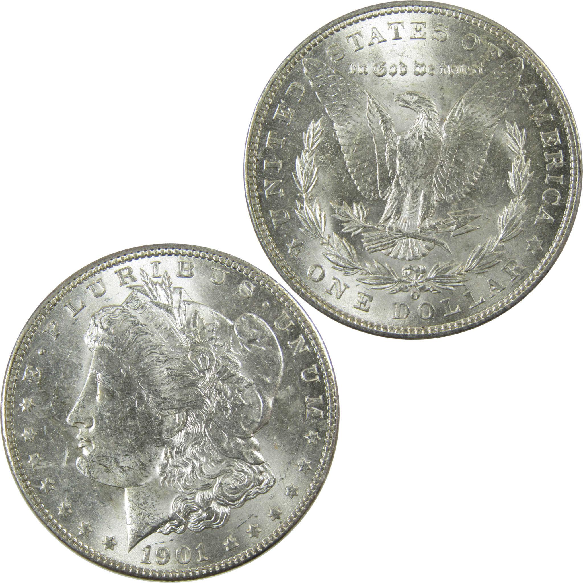 1901 O Morgan Silver Dollar Uncirculated Mint State $1 Coin SKU:I27811 - Morgan coin - Morgan silver dollar - Morgan silver dollar for sale - Profile Coins & Collectibles