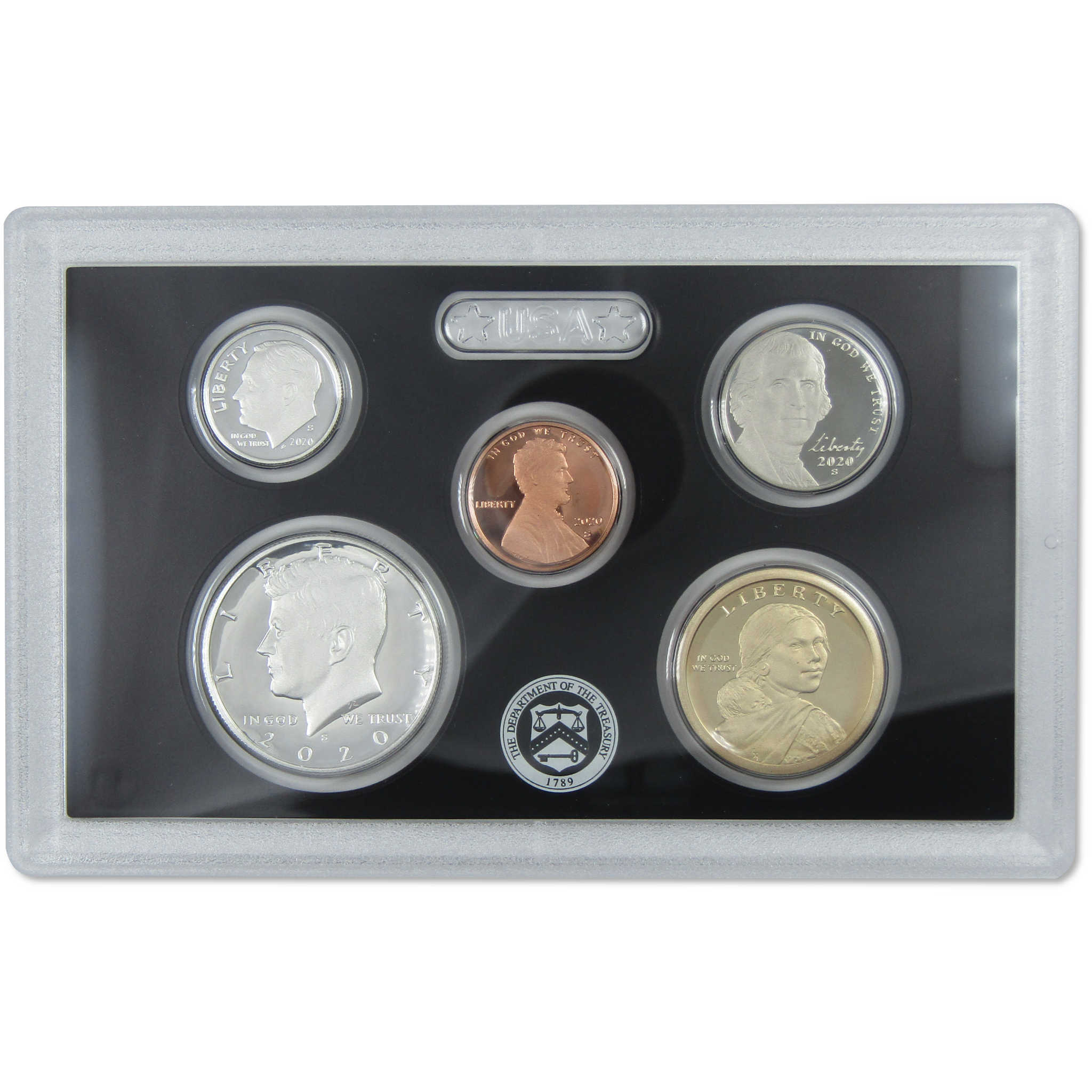 2020 Silver Proof Set U.S Mint OGP COA No Reverse Proof Nickel