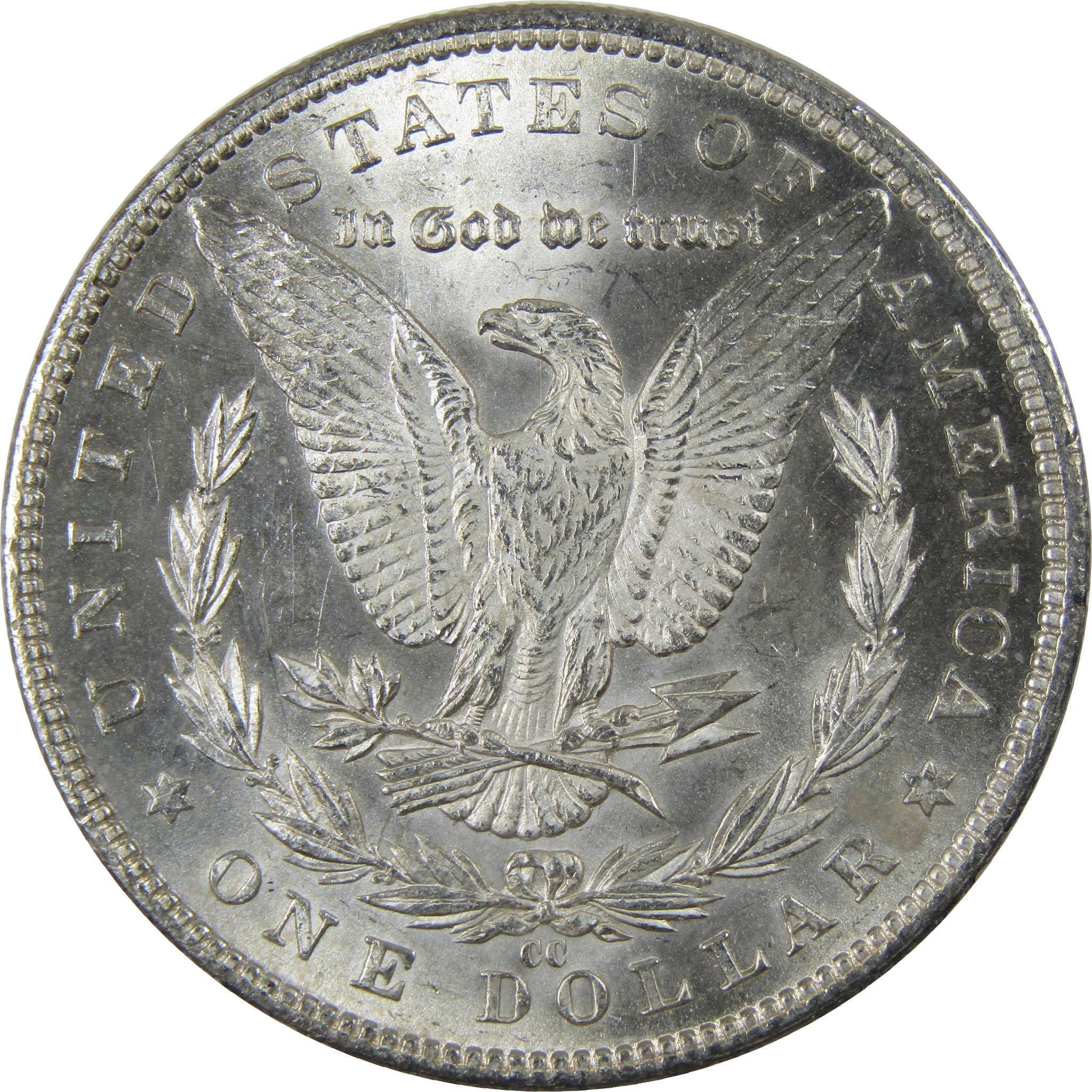 1884 CC Morgan Dollar Uncirculated Details Silver $1 Coin SKU:I23905 - Morgan coin - Morgan silver dollar - Morgan silver dollar for sale - Profile Coins & Collectibles