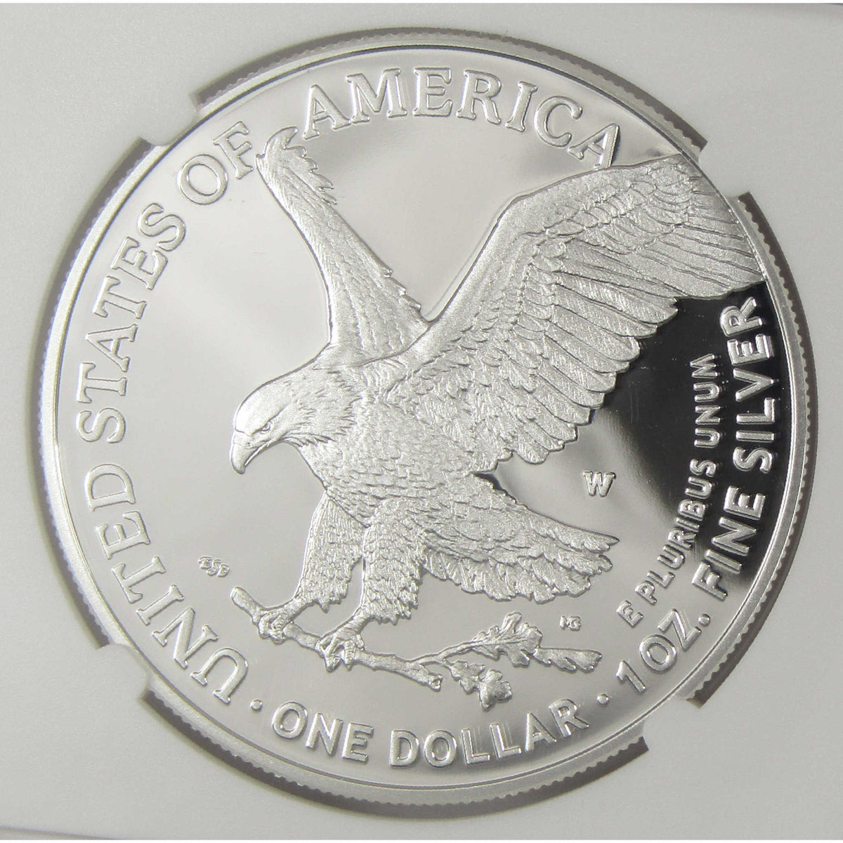 2025 W U.S. Army Privy Mark Silver Eagle PF 70 UCAM NGC First Day