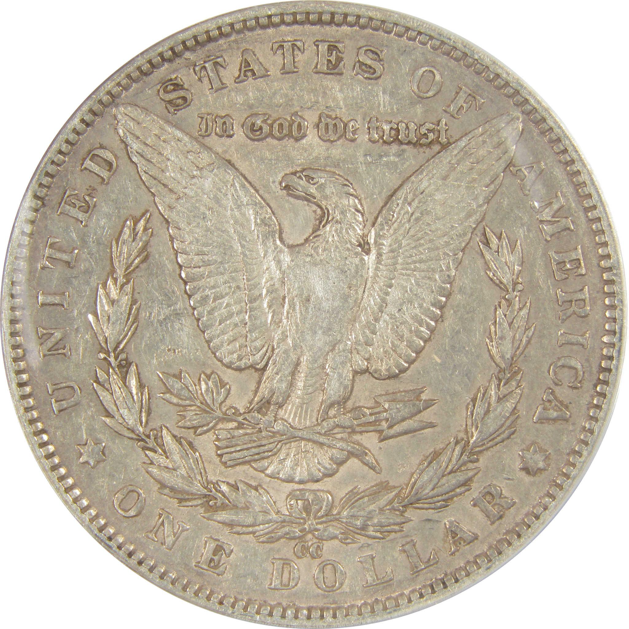 1890 CC Morgan Dollar EF 40 ANACS Silver $1 Coin SKU:I20802 - Morgan coin - Morgan silver dollar - Morgan silver dollar for sale - Profile Coins & Collectibles