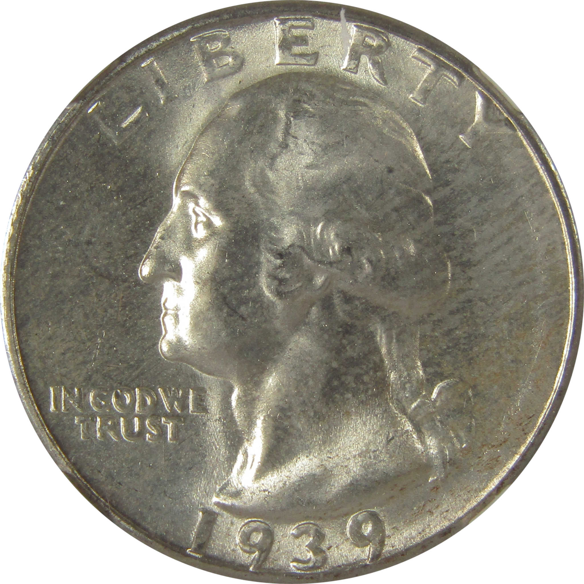 1939 S Washington Quarter MS 65 NGC Original Bag Fragment SKU:I22599