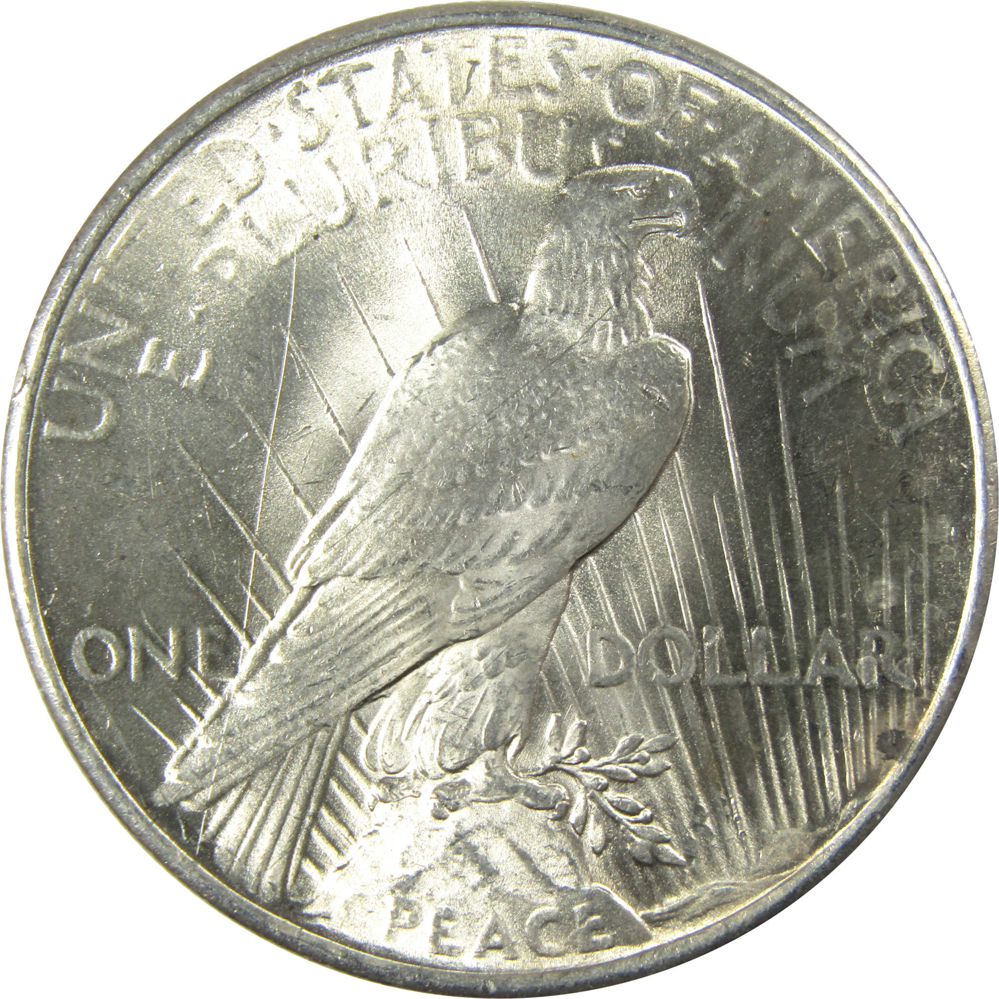 1924 Peace Silver Dollar Uncirculated Mint State $1 Coin SKU:I24759