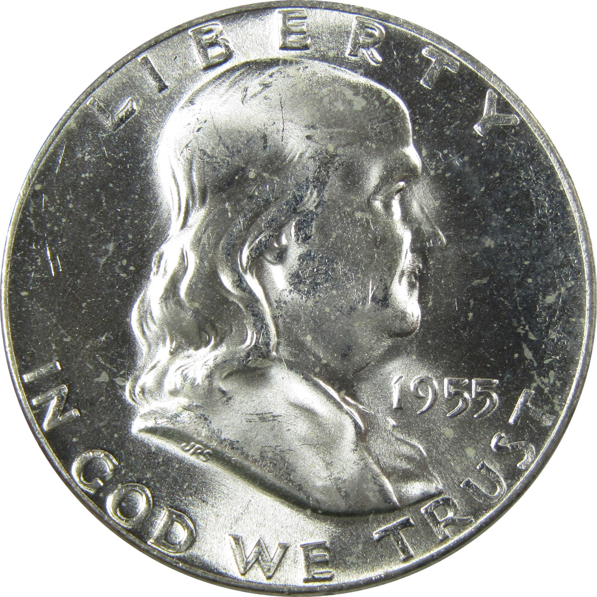 1955 Bugs Bunny Franklin Silver 50c Uncirculated Mint State SKU:I27856