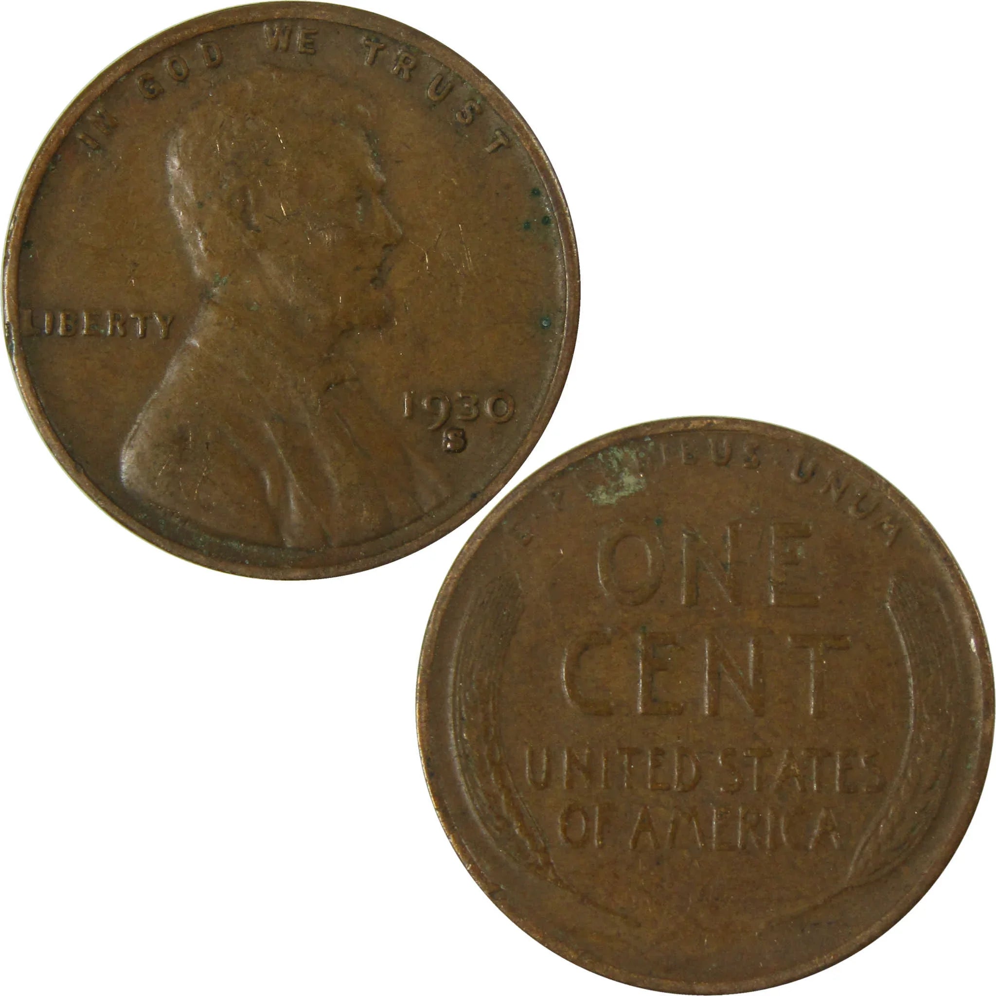 1930 S Lincoln Wheat Cent VF Very Fine Penny 1c Coin SKU:I26665