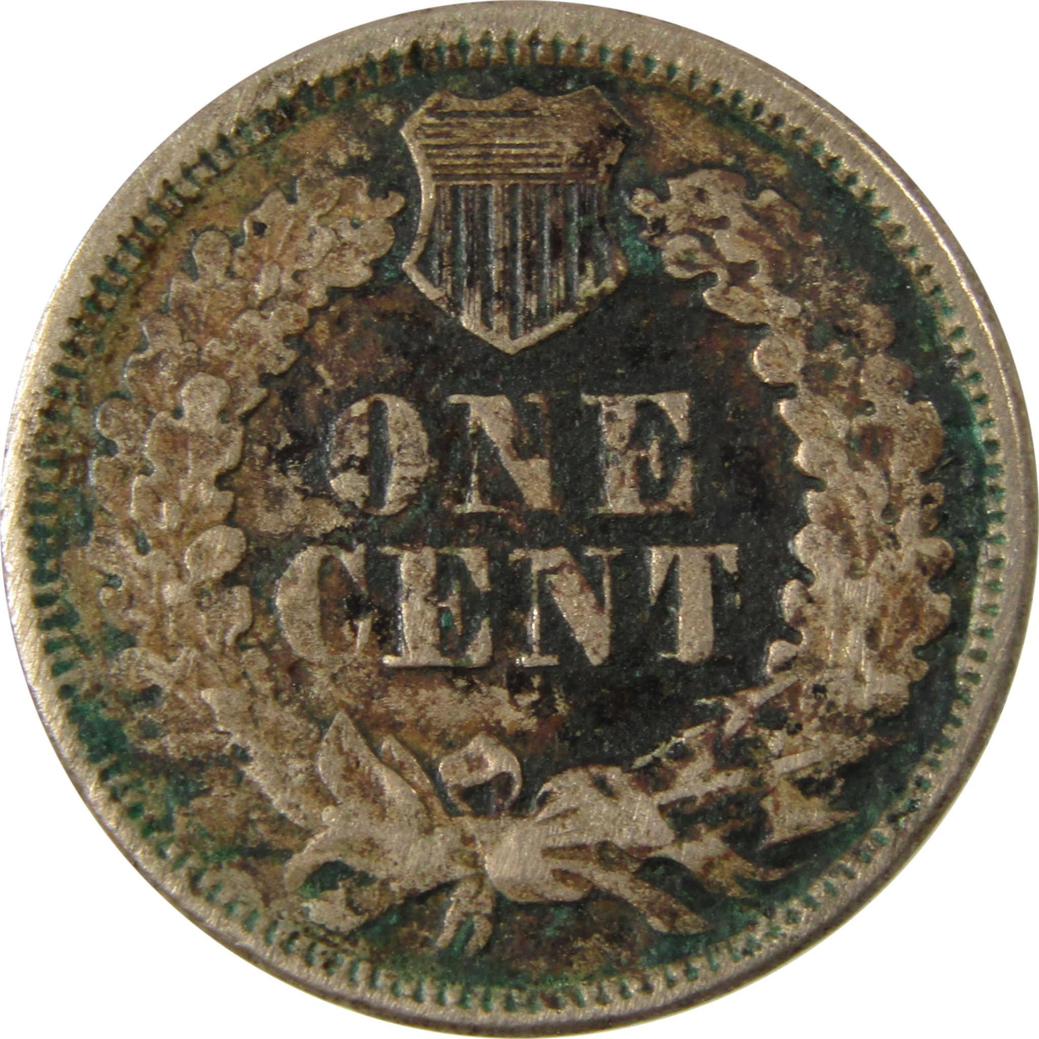 1863 Indian Head Cent VF Very Fine Details Penny 1c Coin SKU:CP1181