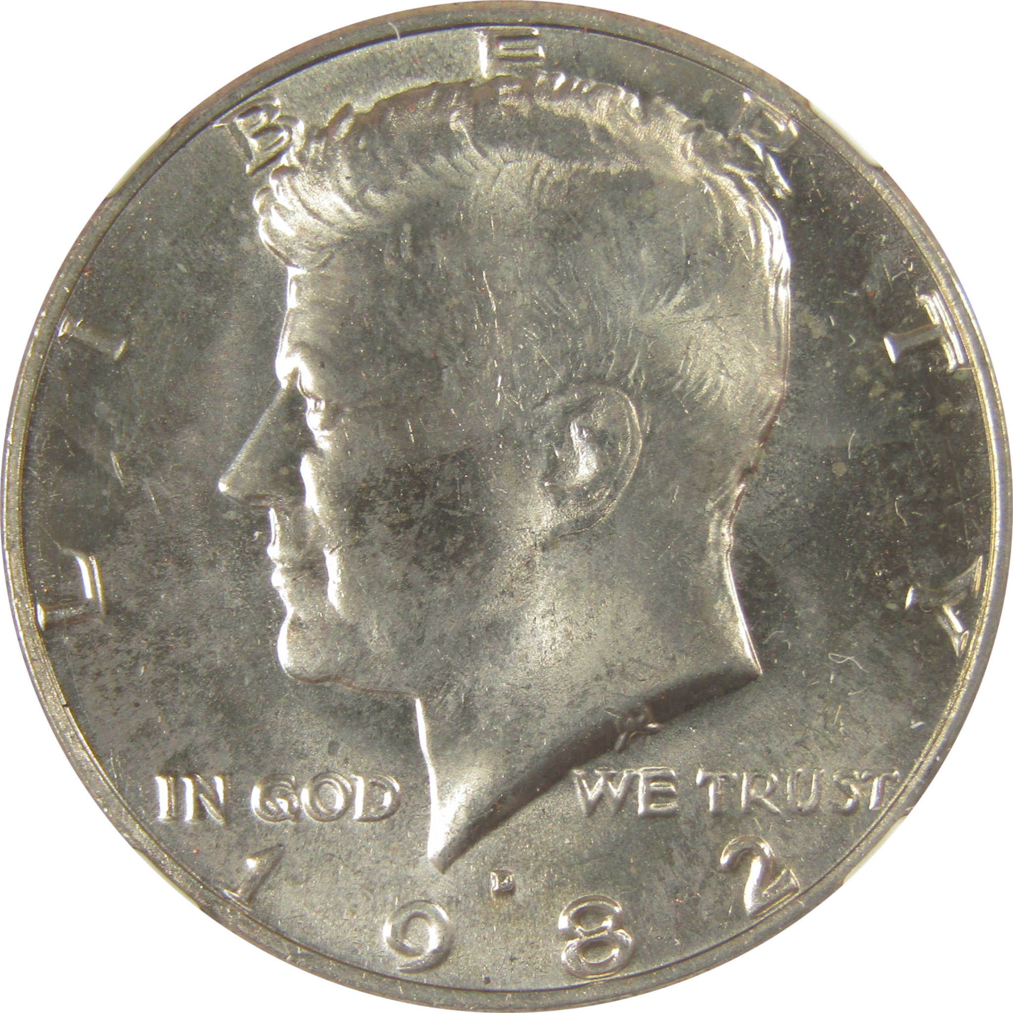 1982 D Kennedy Half Dollar MS 66 NGC Clad Uncirculated SKU:I20541