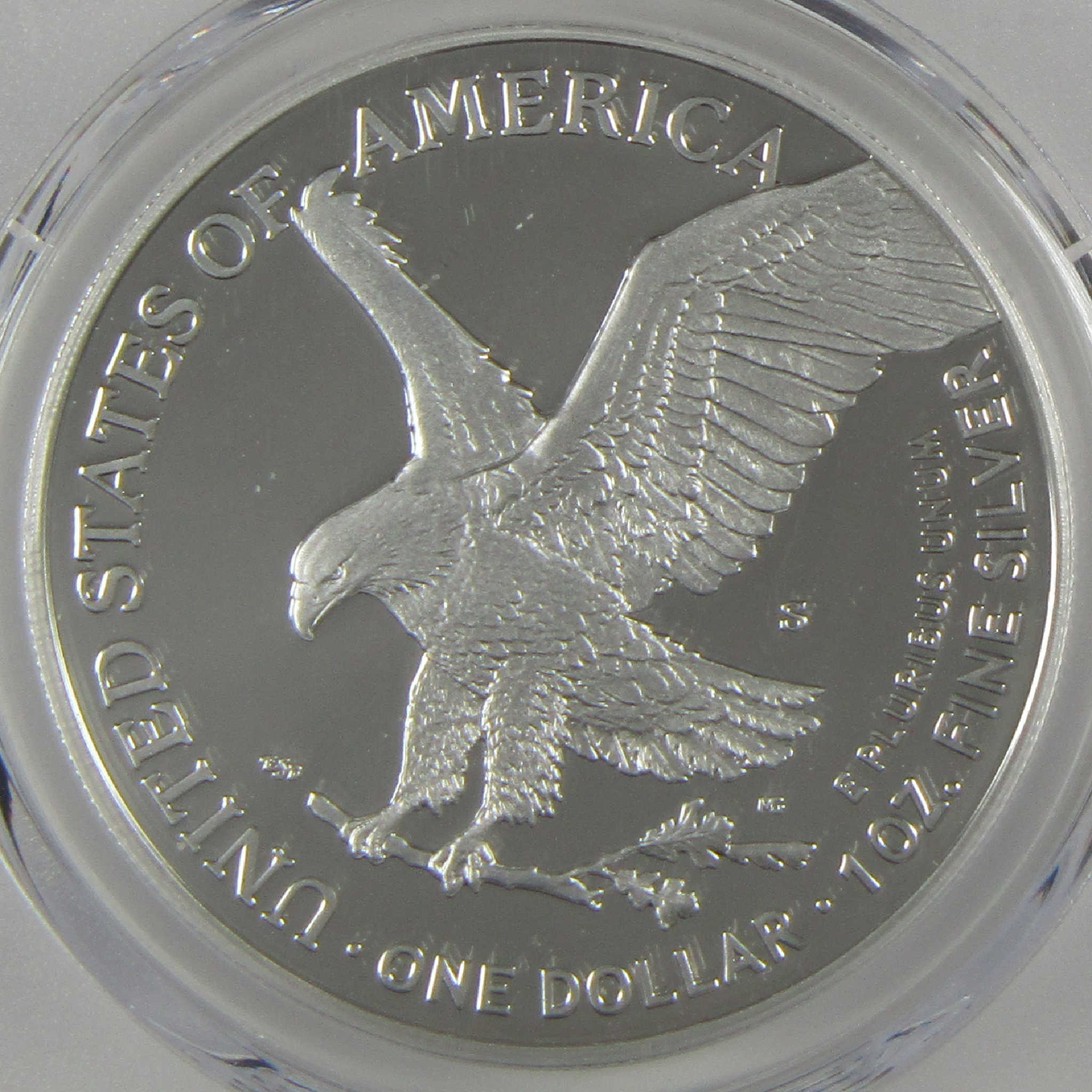 2021 S Type 2 American Silver Eagle PR 69 DCAM PCGS Proof Damstra