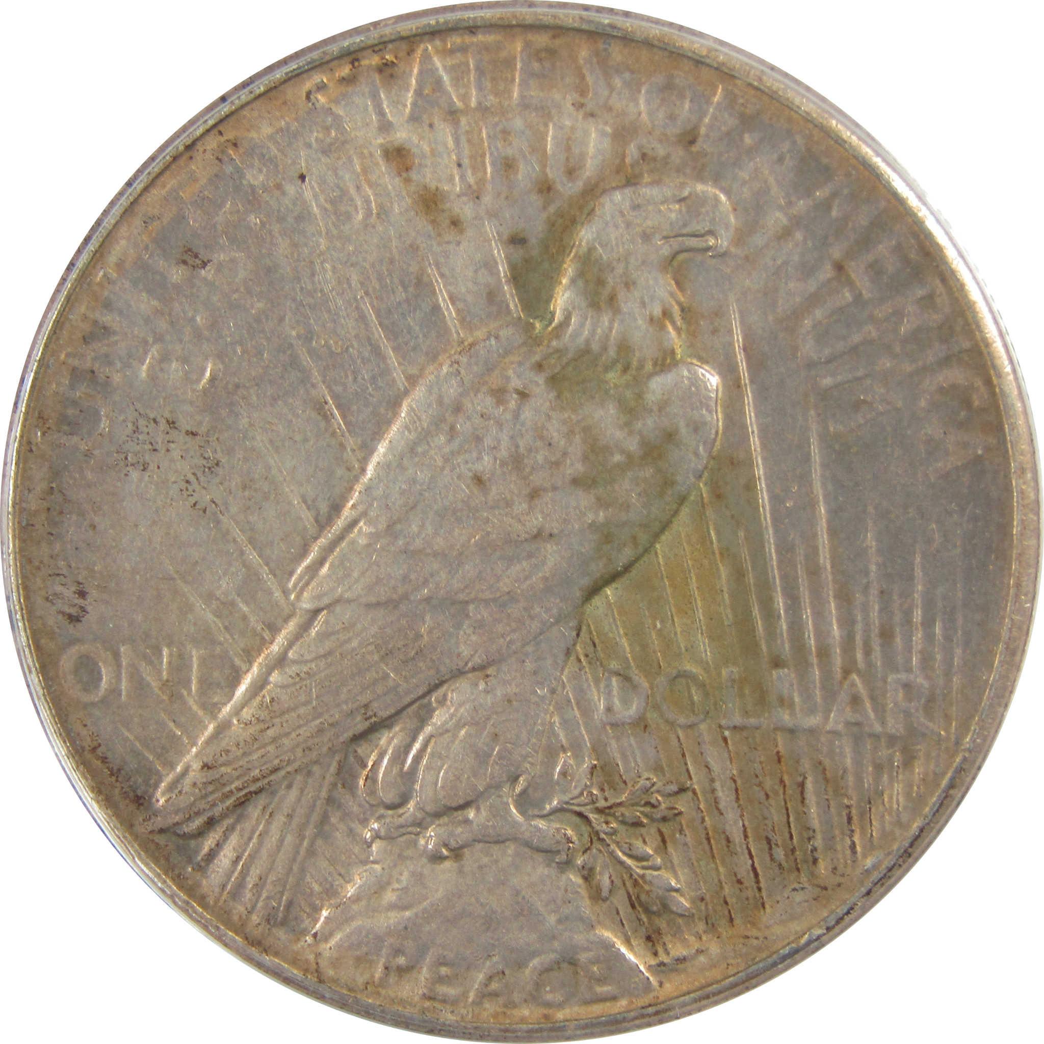 1928 Peace Dollar AU 58 ANACS Silver $1 Coin SKU:I22242