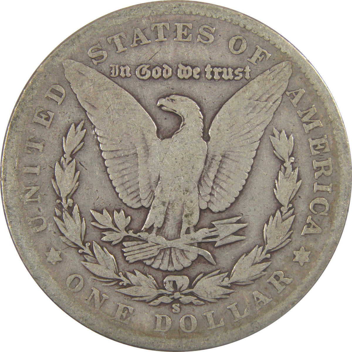 1903 S Morgan Silver Dollar VG Very Good $1 Coin SKU:I24602 - Morgan coin - Morgan silver dollar - Morgan silver dollar for sale - Profile Coins & Collectibles