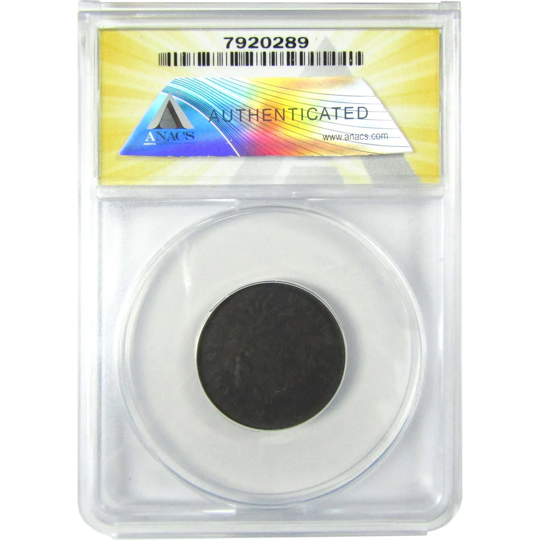 1797 1 Above 1 Liberty Cap Half Cent AG 3 Details ANACS SKU:CP193