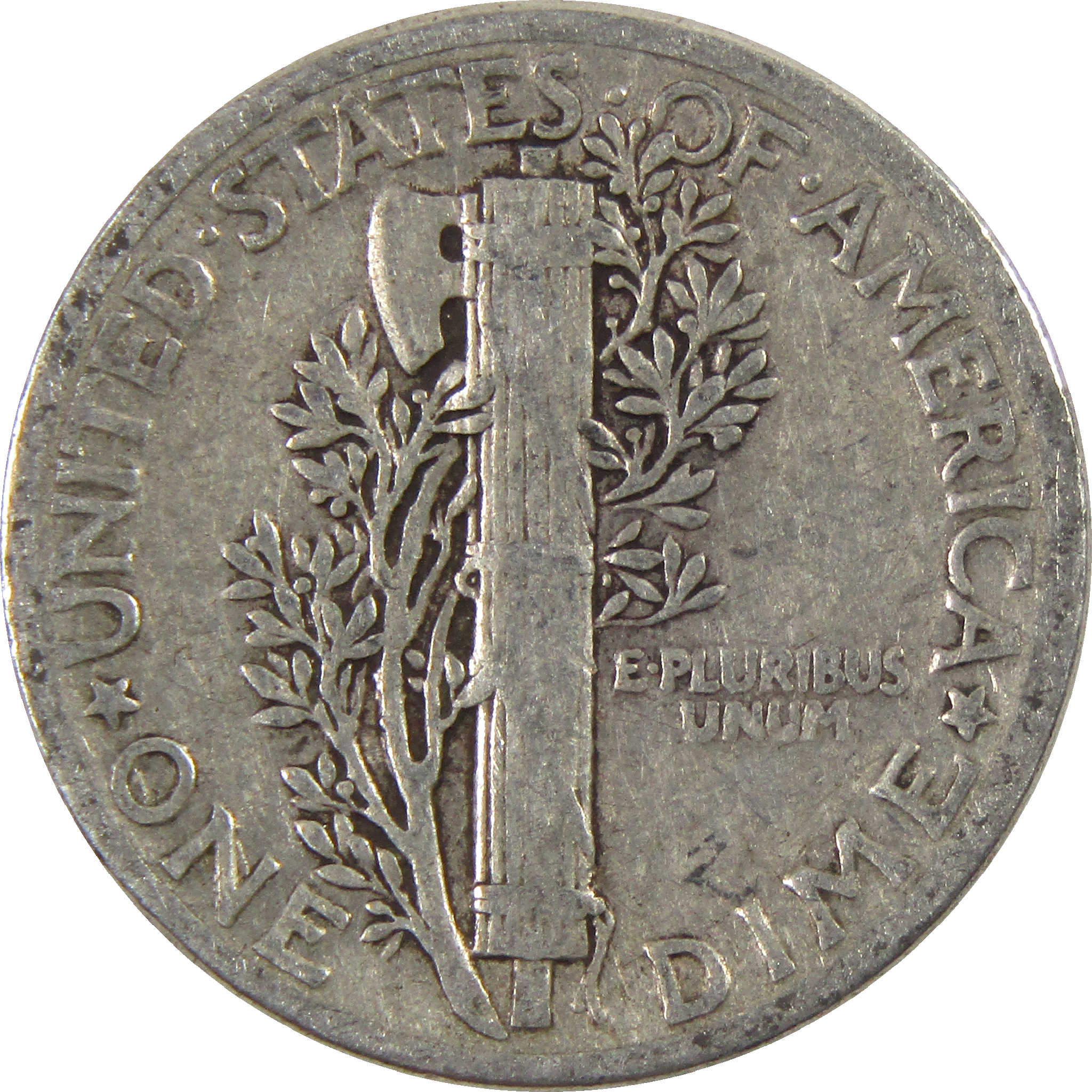 1939 Mercury Dime F Fine Silver 10c Coin