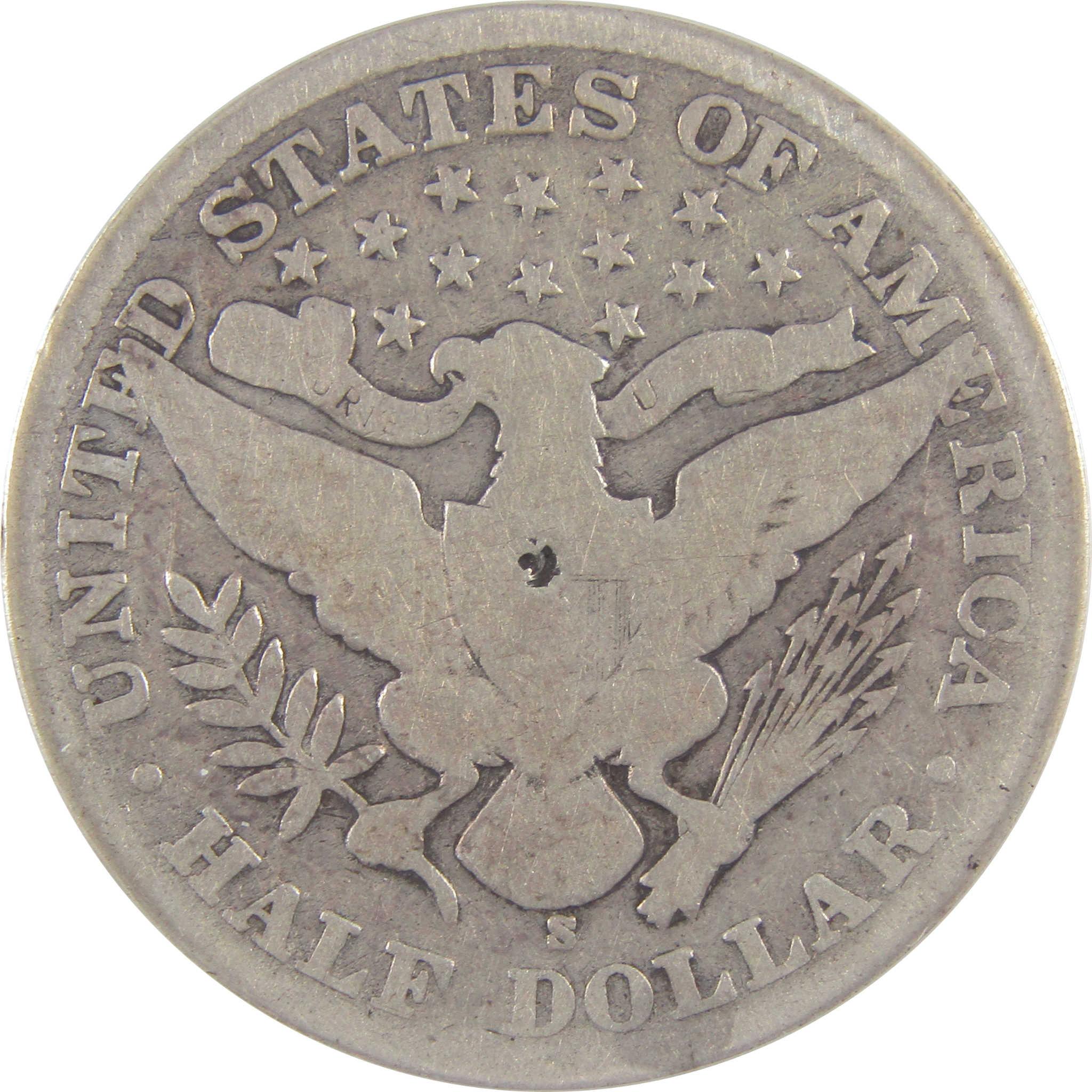 1904 S Barber Half Dollar G 6 Details ANACS Silver 50c Coin SKU:I18485