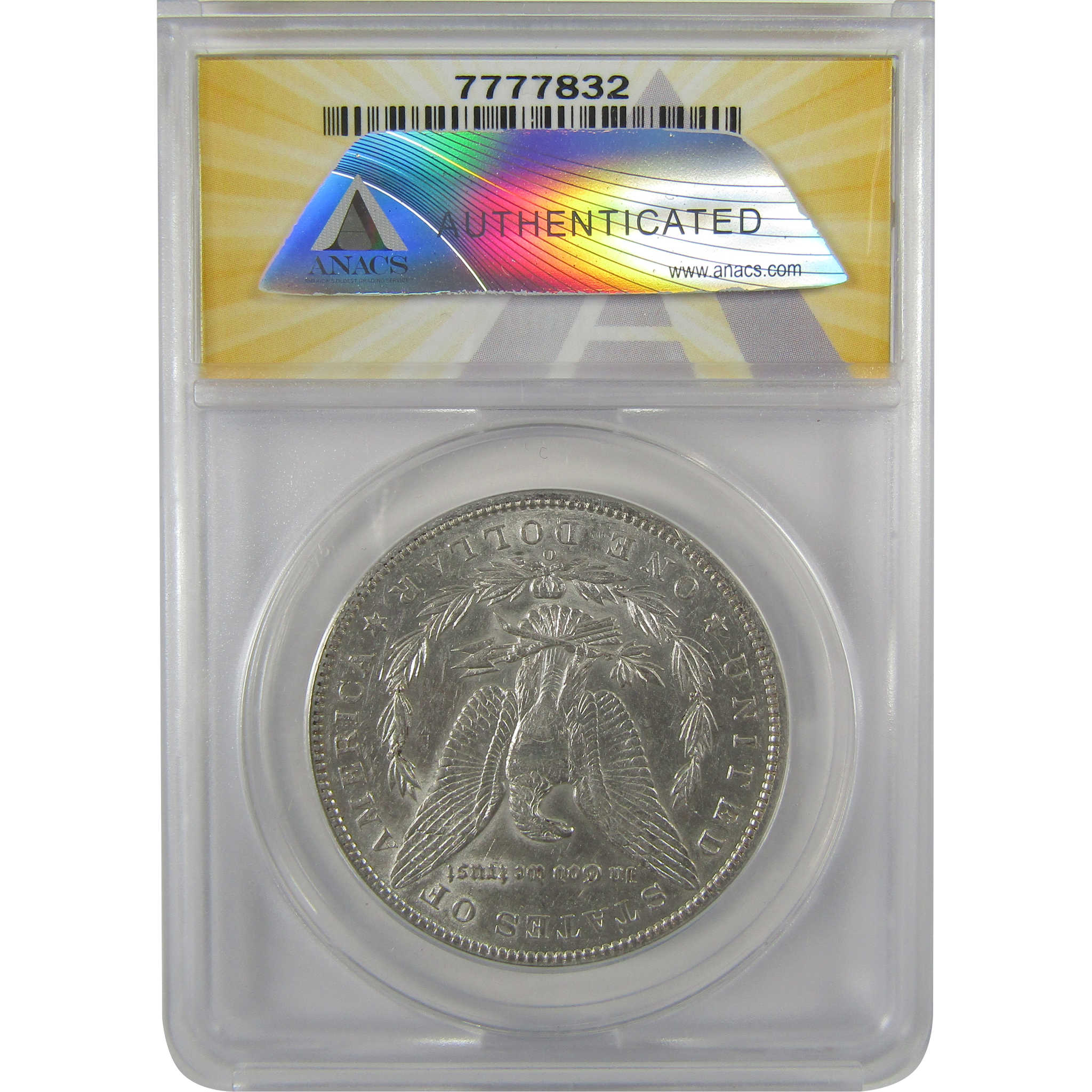 1896 O Morgan Dollar AU 53 Details ANACS Silver $1 Coin SKU:I18987 - Morgan coin - Morgan silver dollar - Morgan silver dollar for sale - Profile Coins & Collectibles