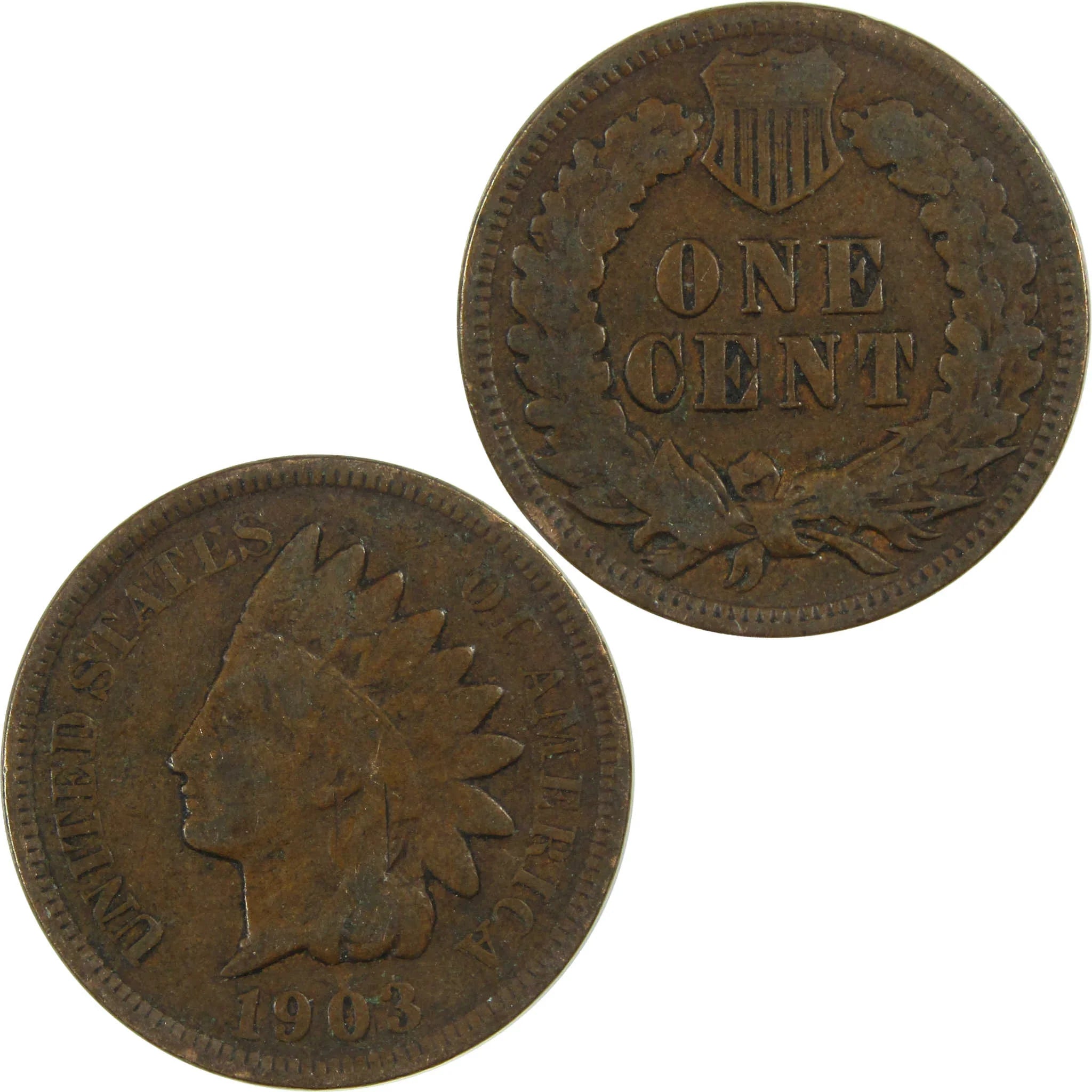 1903 Indian Head Cent G Good Penny 1c Coin SKU:I27028