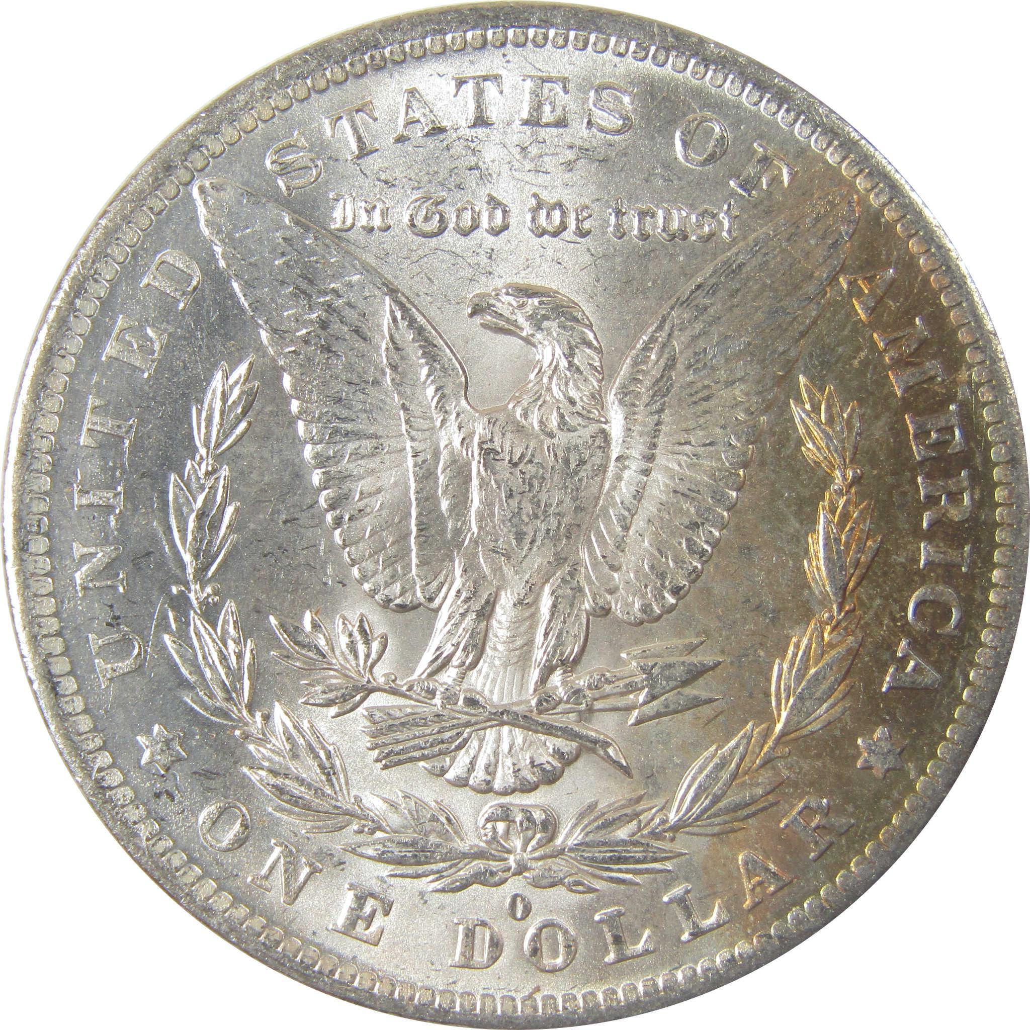 1884 O Morgan Silver Dollar BU Choice Uncirculated Toned SKU:I24177