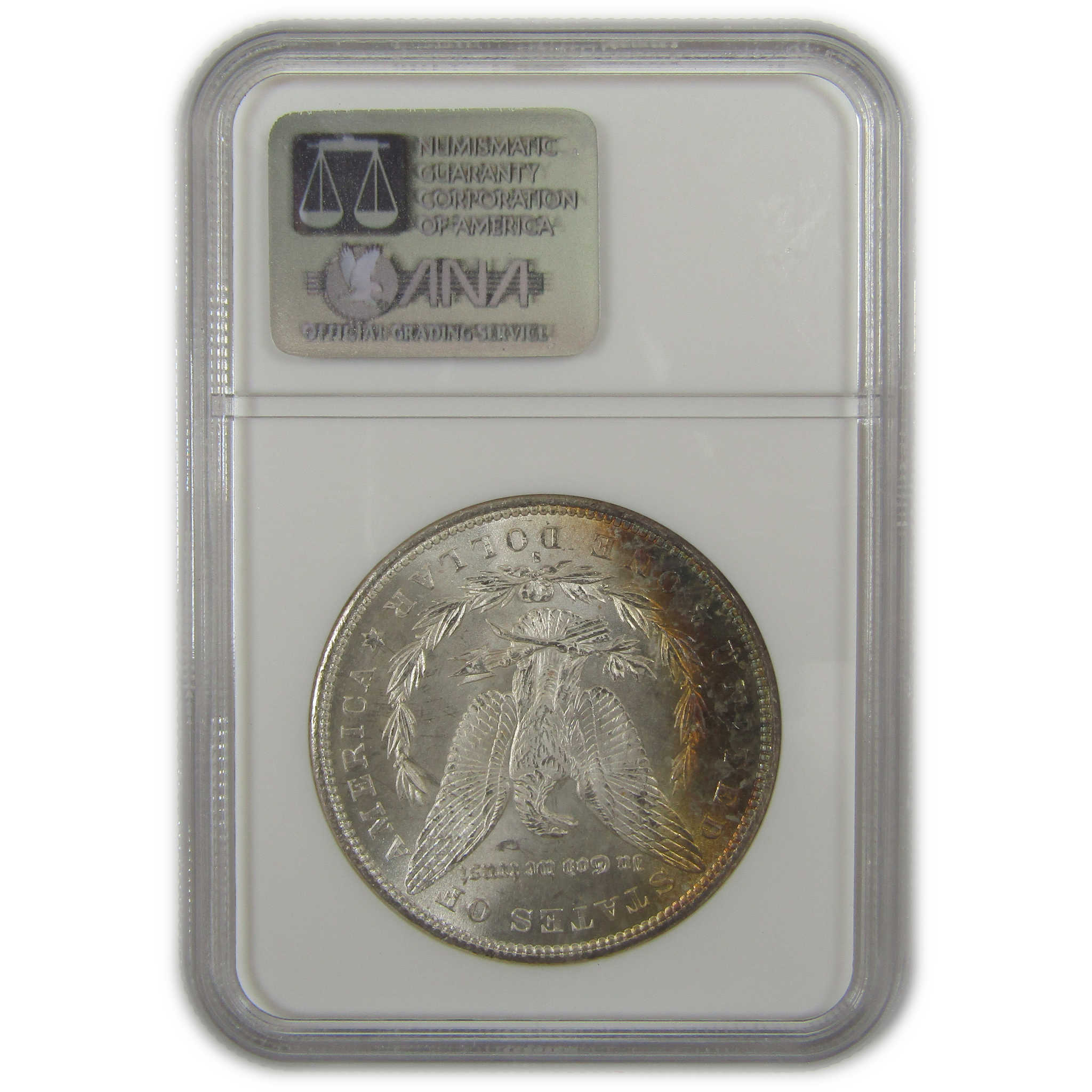 1879 S Morgan Dollar MS 65 NGC Silver Uncirculated Toned SKU:I20082