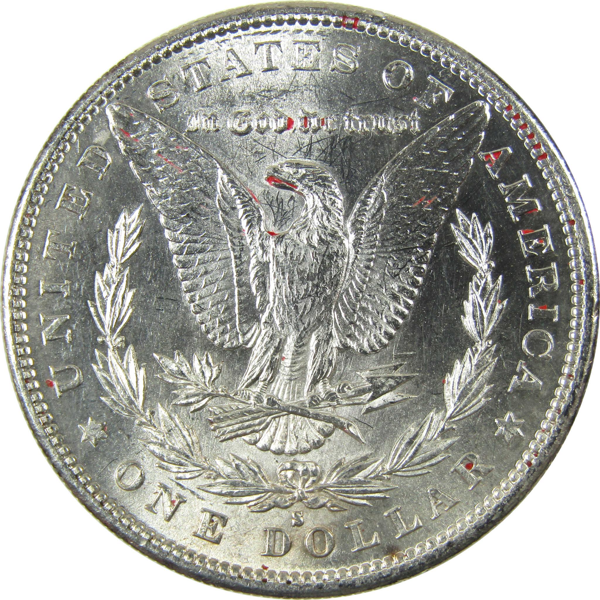 1879 S Rev 79 Morgan Silver Dollar Uncirculated Details SKU:I27077 - Morgan coin - Morgan silver dollar - Morgan silver dollar for sale - Profile Coins & Collectibles