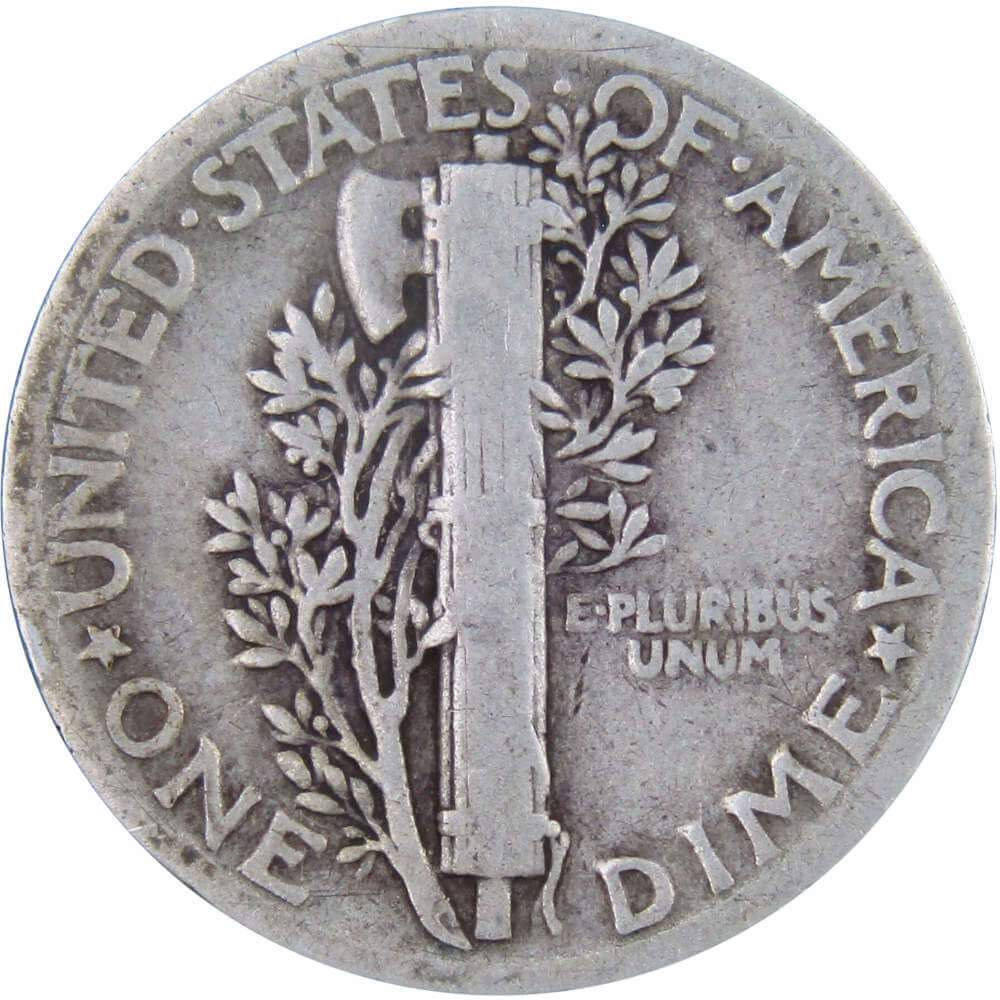 1928 Mercury Dime VG Very Good Silver 10c Coin