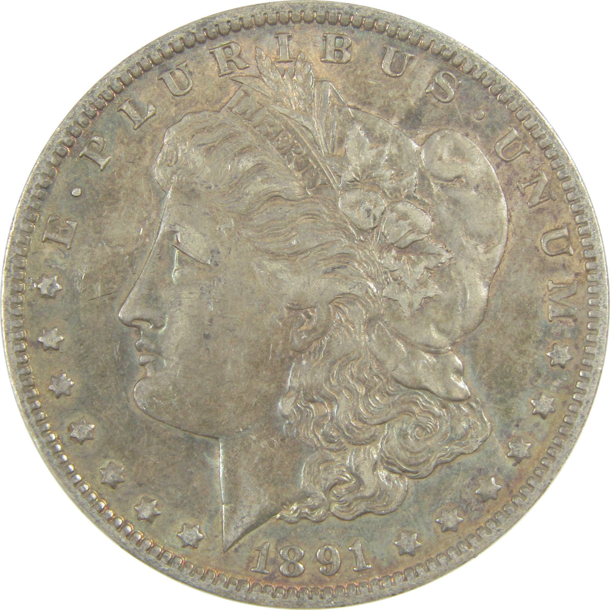 1891 O E on Reverse Morgan Dollar XF EF Extremely Fine SKU:I21013 - Morgan coin - Morgan silver dollar - Morgan silver dollar for sale - Profile Coins & Collectibles