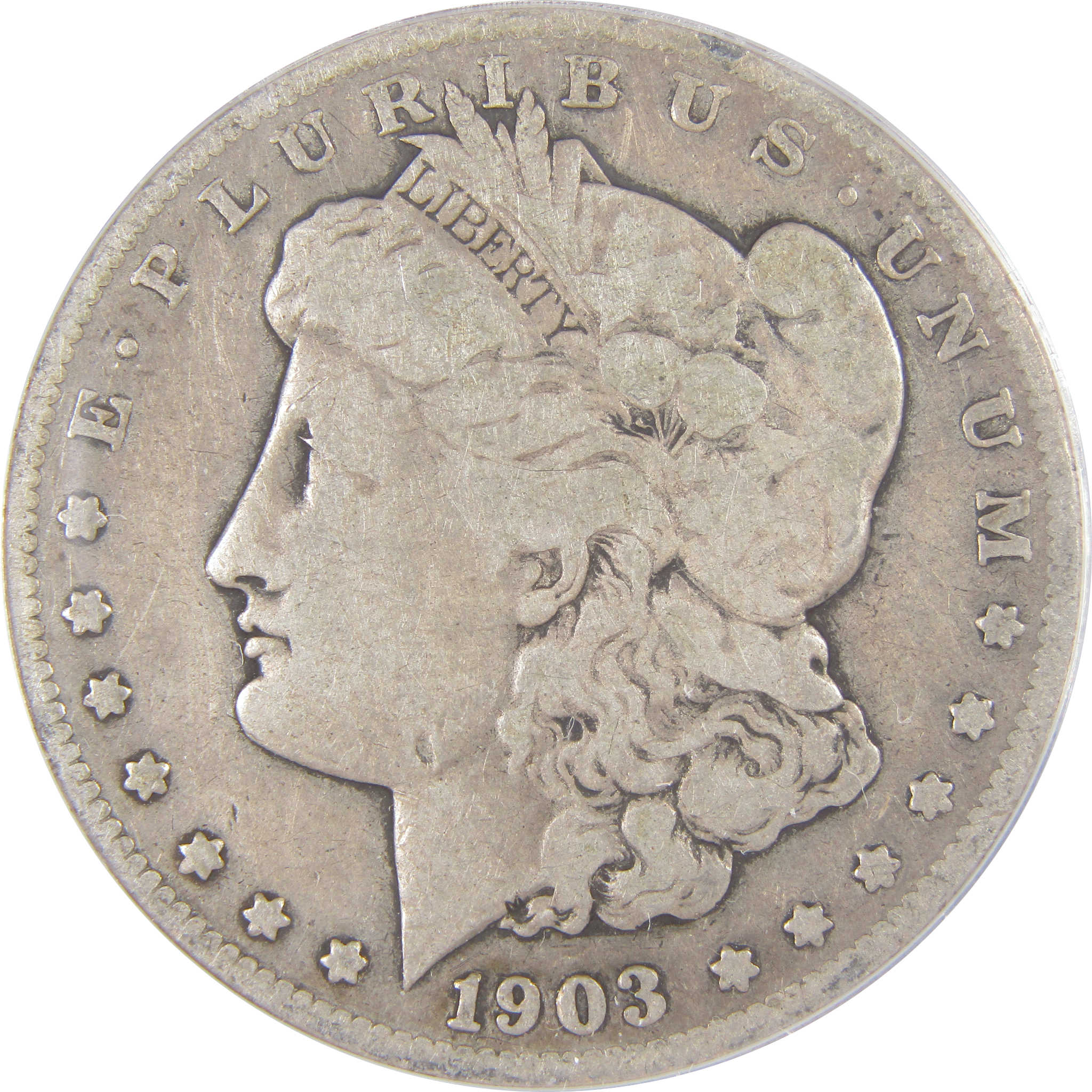1903 S Morgan Dollar F 12 ANACS Silver $1 Coin SKU:I17827 - Morgan coin - Morgan silver dollar - Morgan silver dollar for sale - Profile Coins & Collectibles