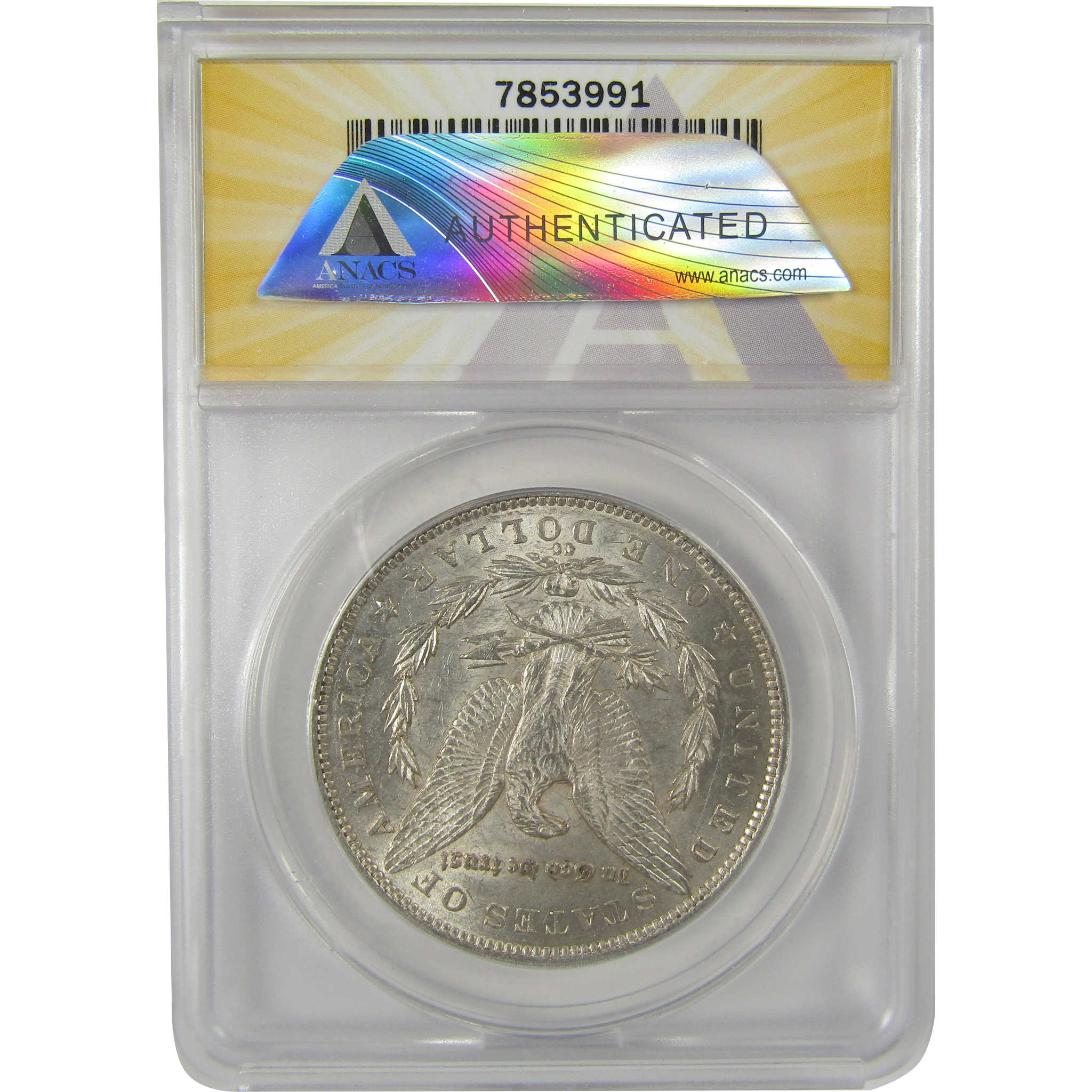 1891 CC Morgan Dollar AU 55 ANACS Silver $1 Coin SKU:I20788 - Morgan coin - Morgan silver dollar - Morgan silver dollar for sale - Profile Coins & Collectibles