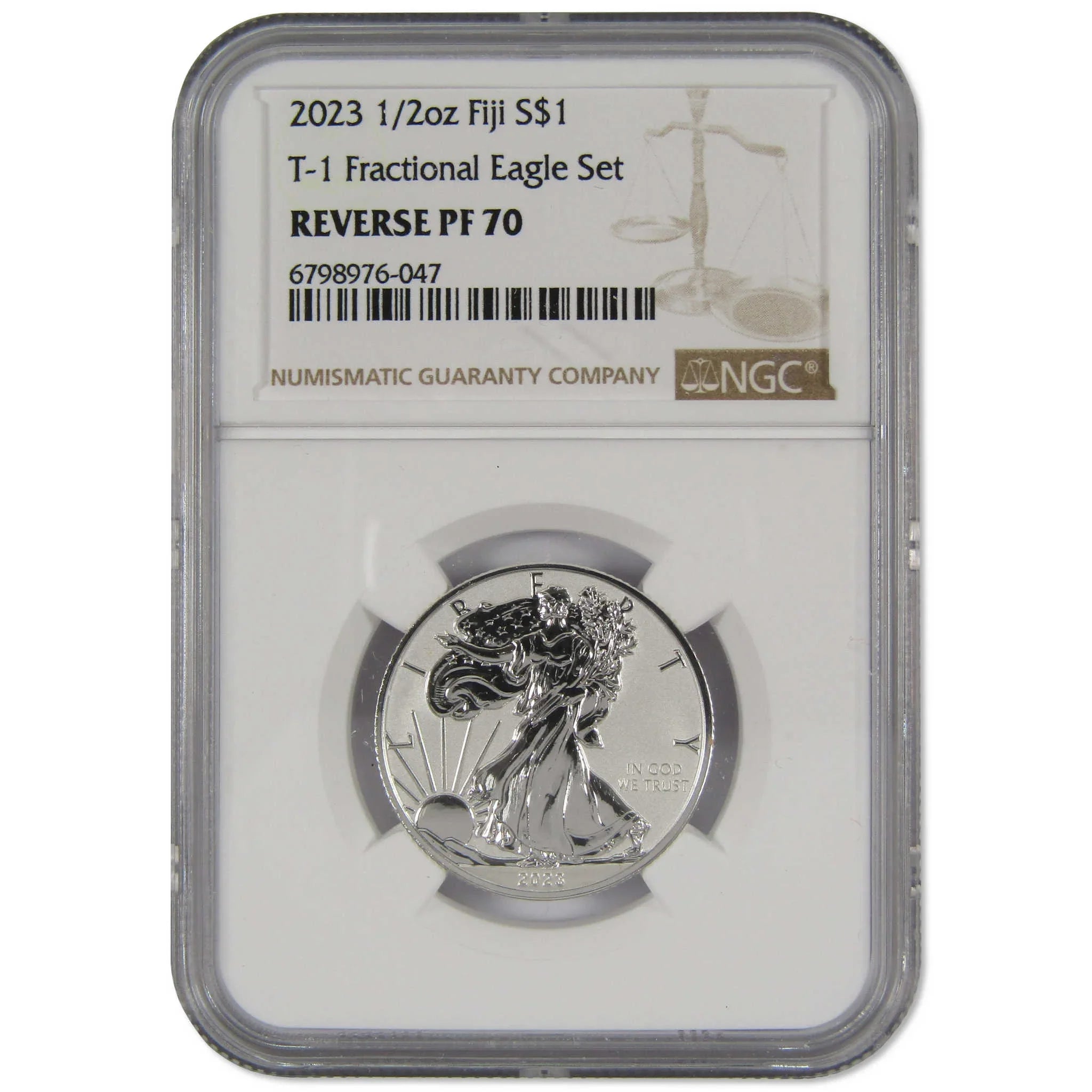 2023 Fiji Fractional Silver Eagle 4pc Set Reverse PF 70 NGC SKU:OPC102