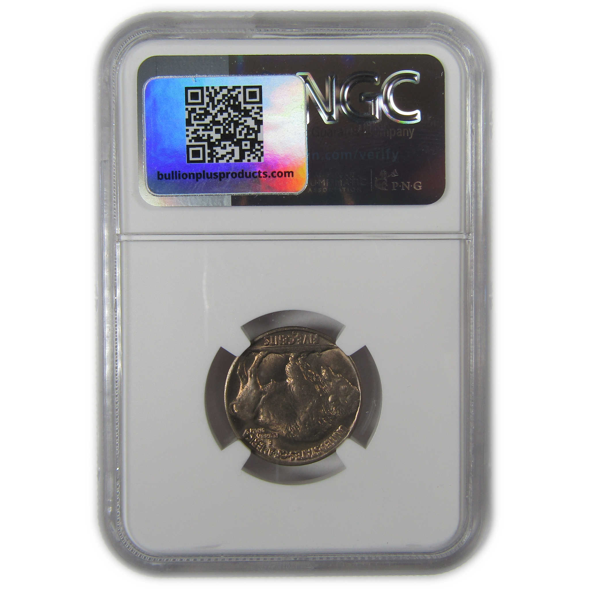 1936 D Indian Head Buffalo Nickel MS 65 NGC Bag Fragment SKU:I22653