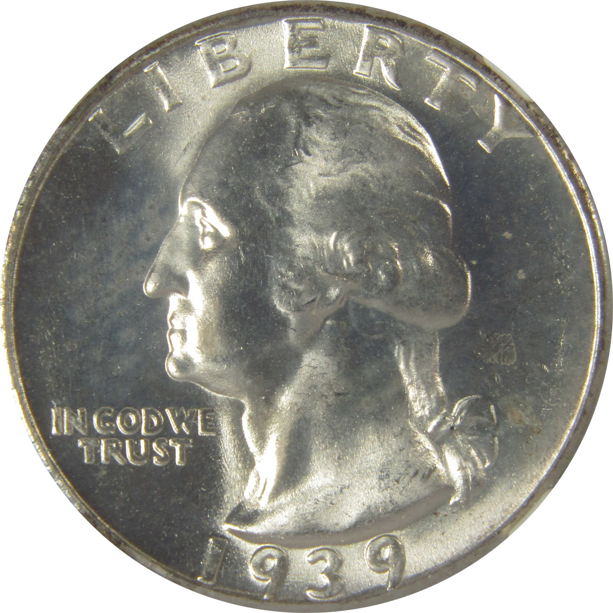 1939 S Washington Quarter MS 65 NGC Original Bag Fragment SKU:I22596