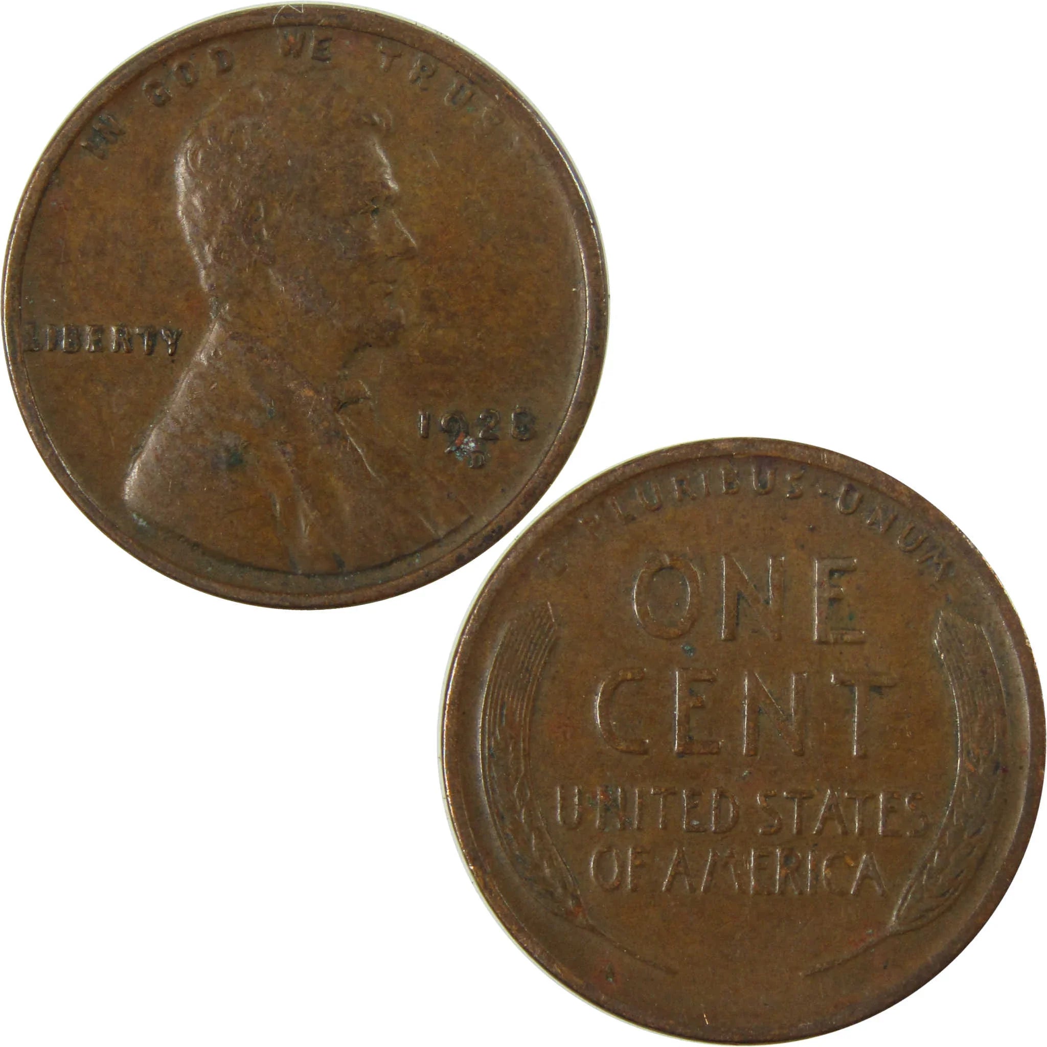1928 D Lincoln Wheat Cent VF Very Fine Penny 1c Coin SKU:I27593