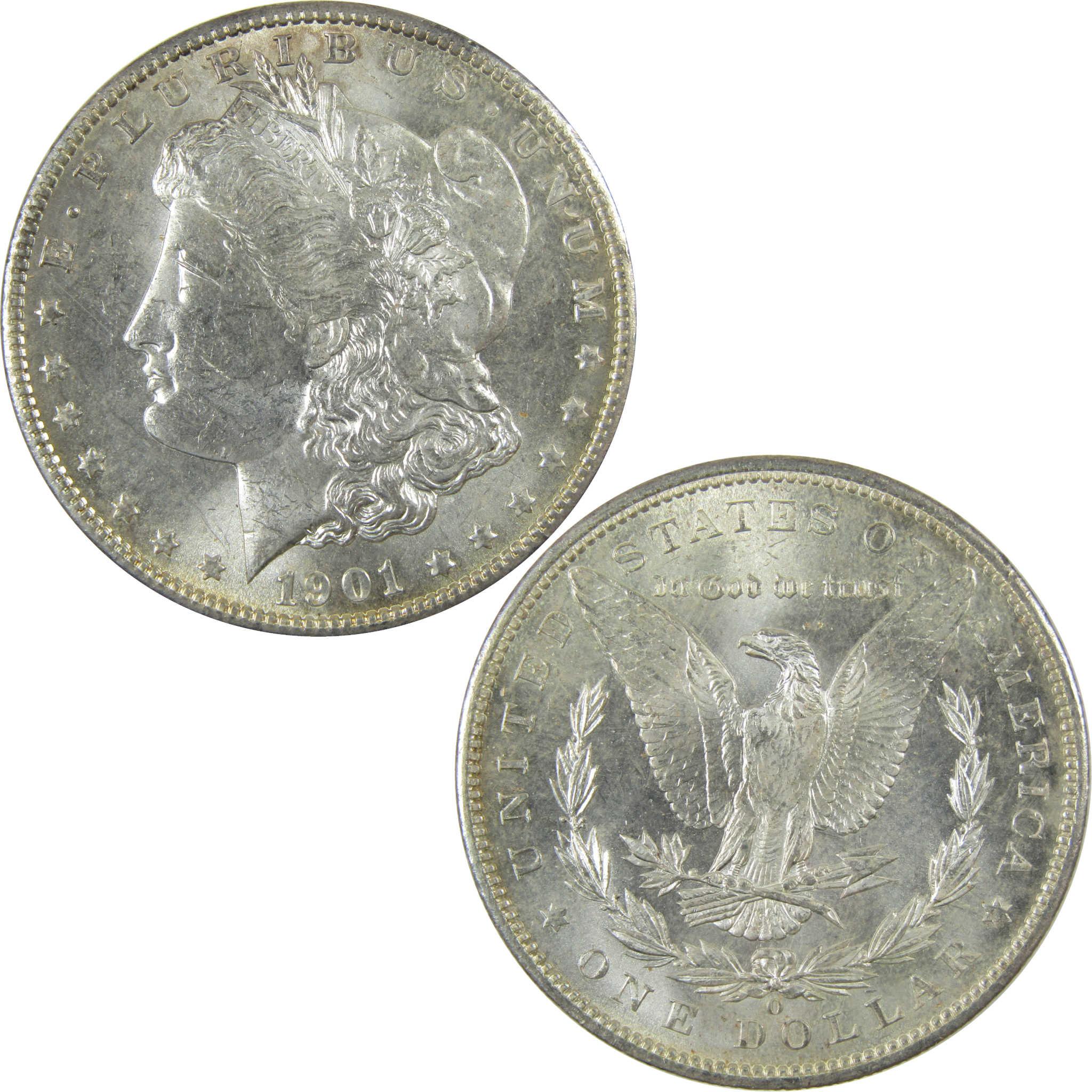 1901 O Morgan Silver Dollar Uncirculated Mint State $1 Coin SKU:I27812 - Morgan coin - Morgan silver dollar - Morgan silver dollar for sale - Profile Coins & Collectibles