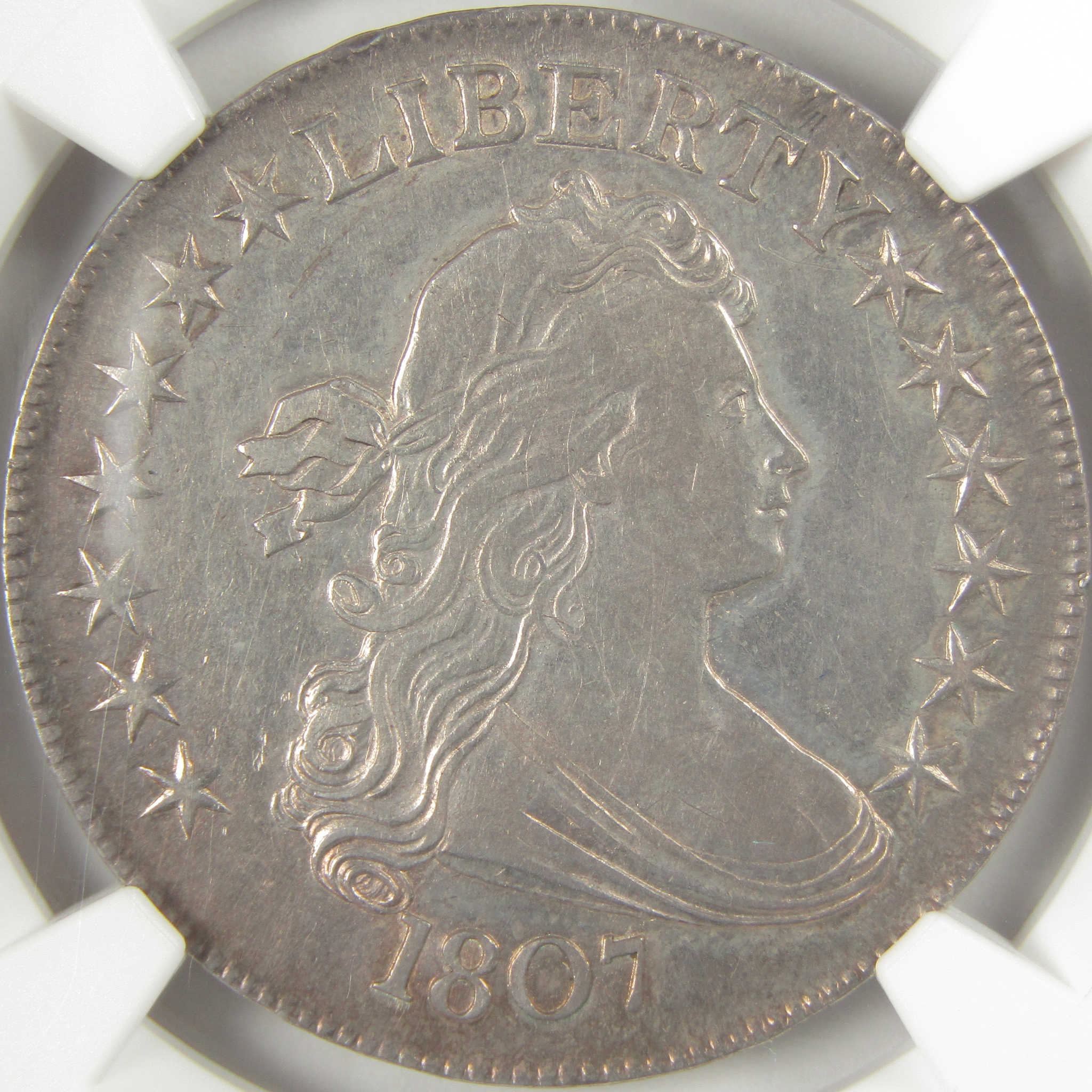 1807 Draped Bust Half Dollar AU Details NGC Silver SKU:CPC0866