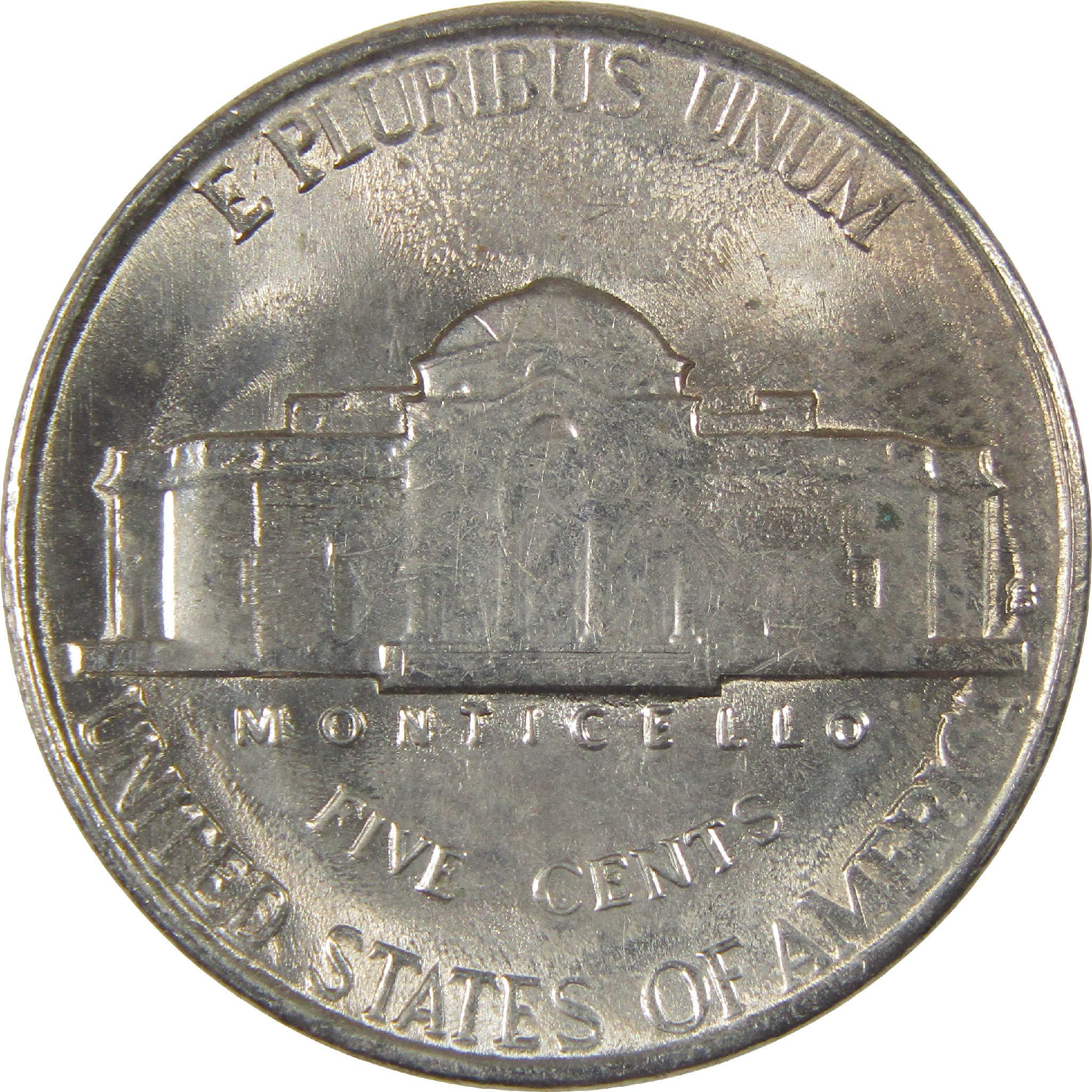 1941 S Jefferson Nickel Uncirculated 5c Coin