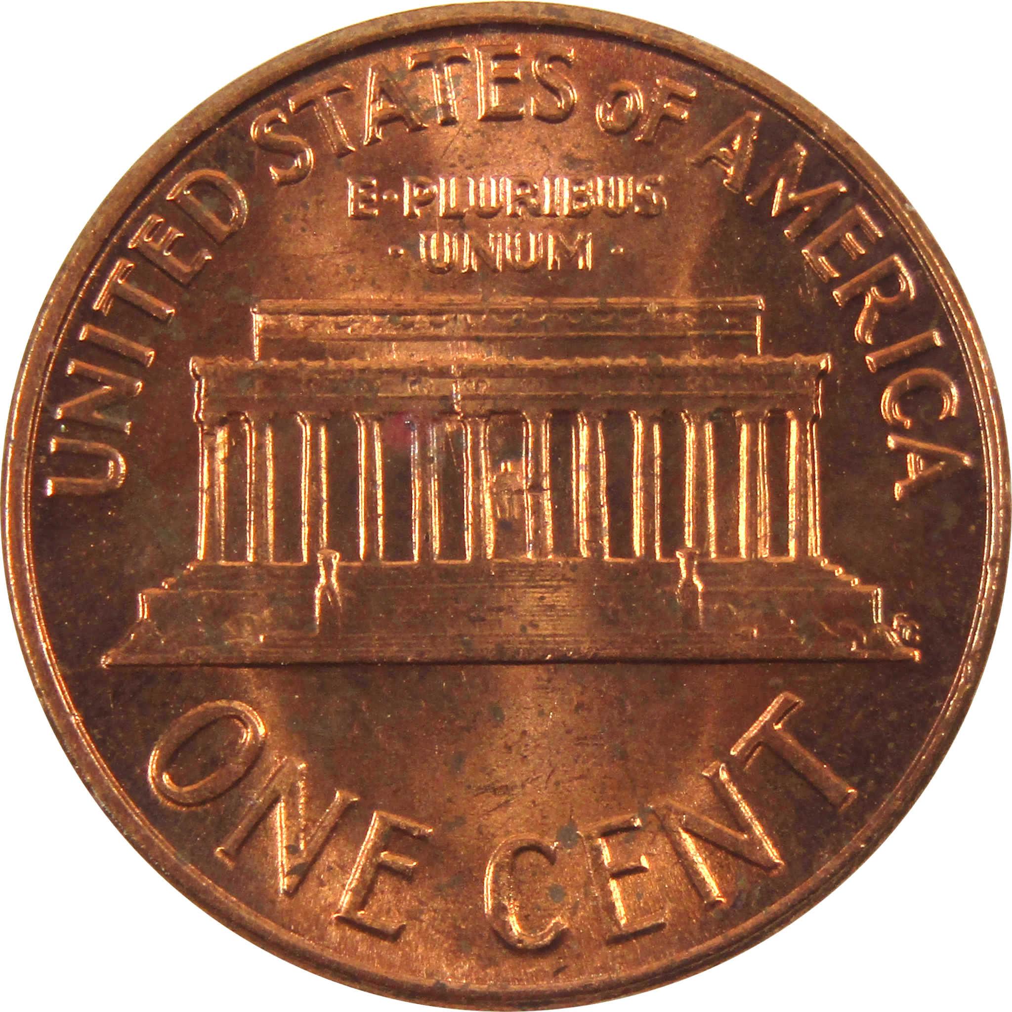 1964 Lincoln Memorial Cent BU Uncirculated Penny 1c Coin