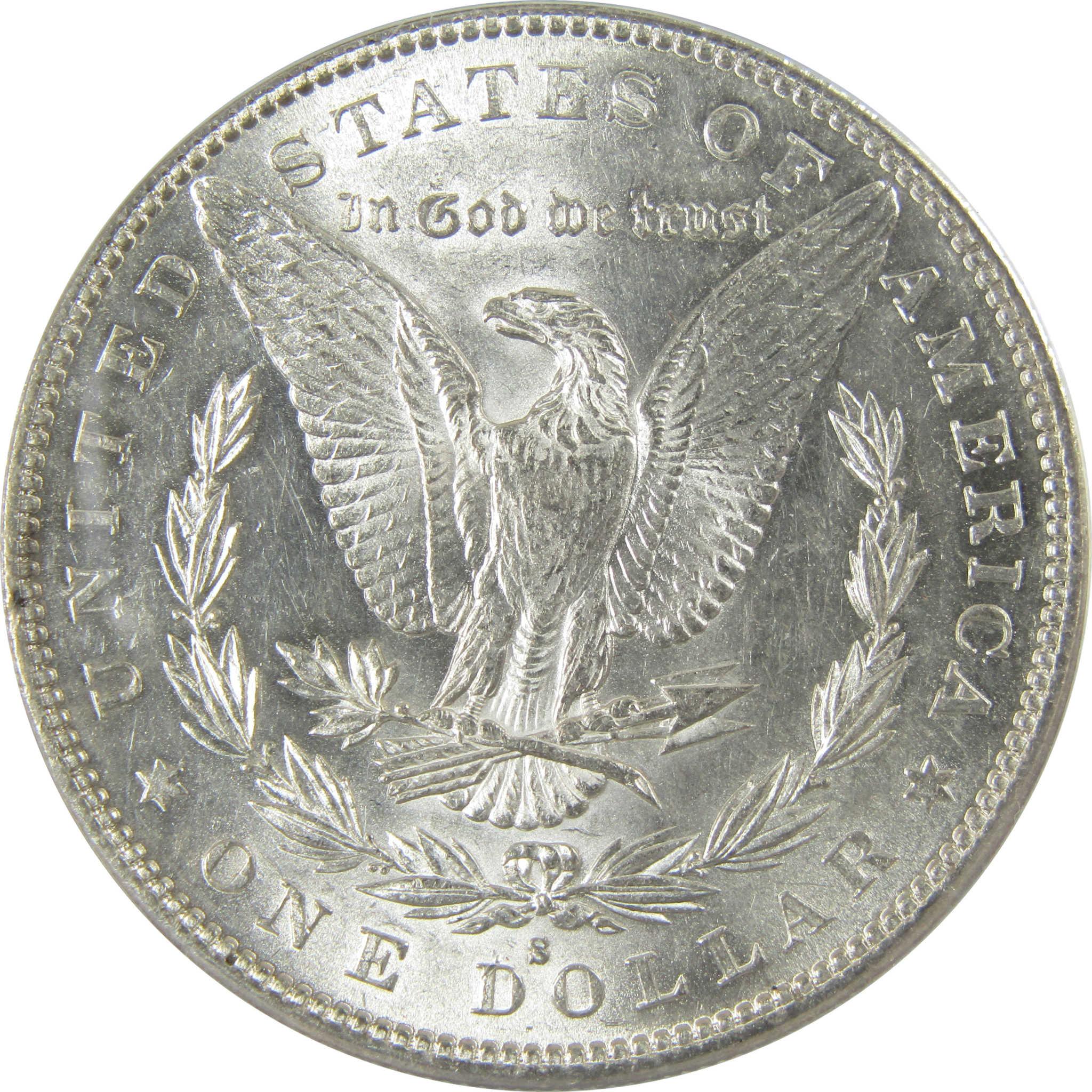 1883 S Morgan Silver Dollar AU 55 Details ANACS $1 Coin SKU:CP592 - Morgan coin - Morgan silver dollar - Morgan silver dollar for sale - Profile Coins & Collectibles