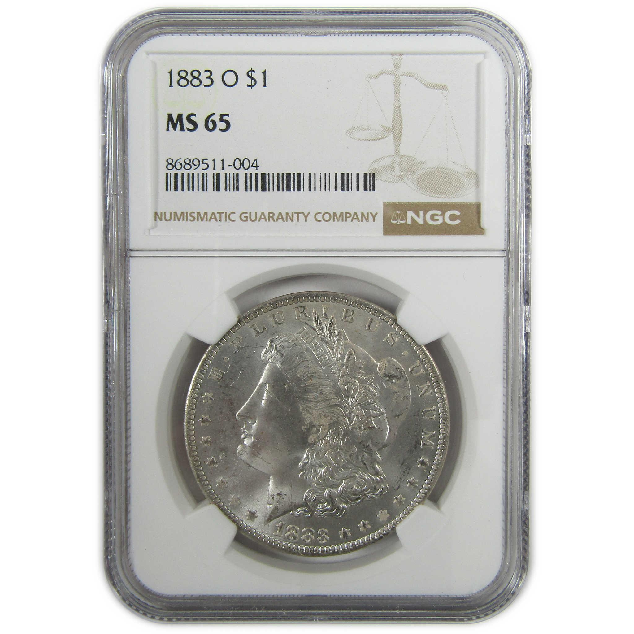 1883 O Morgan Silver Dollar MS 65 NGC Uncirculated $1 Coin SKU:I27552 - Morgan coin - Morgan silver dollar - Morgan silver dollar for sale - Profile Coins & Collectibles