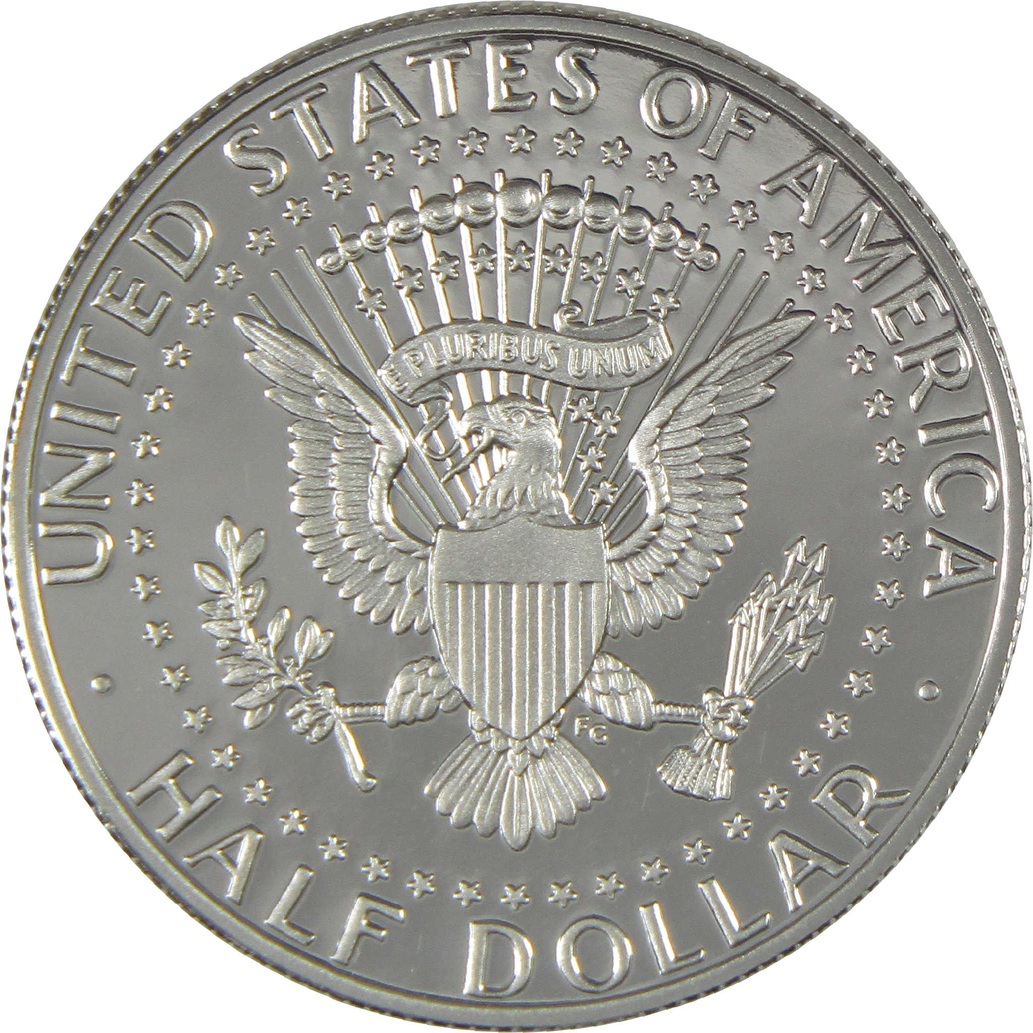 2021 S Kennedy Half Dollar Choice Proof .999 Silver 50c Coin