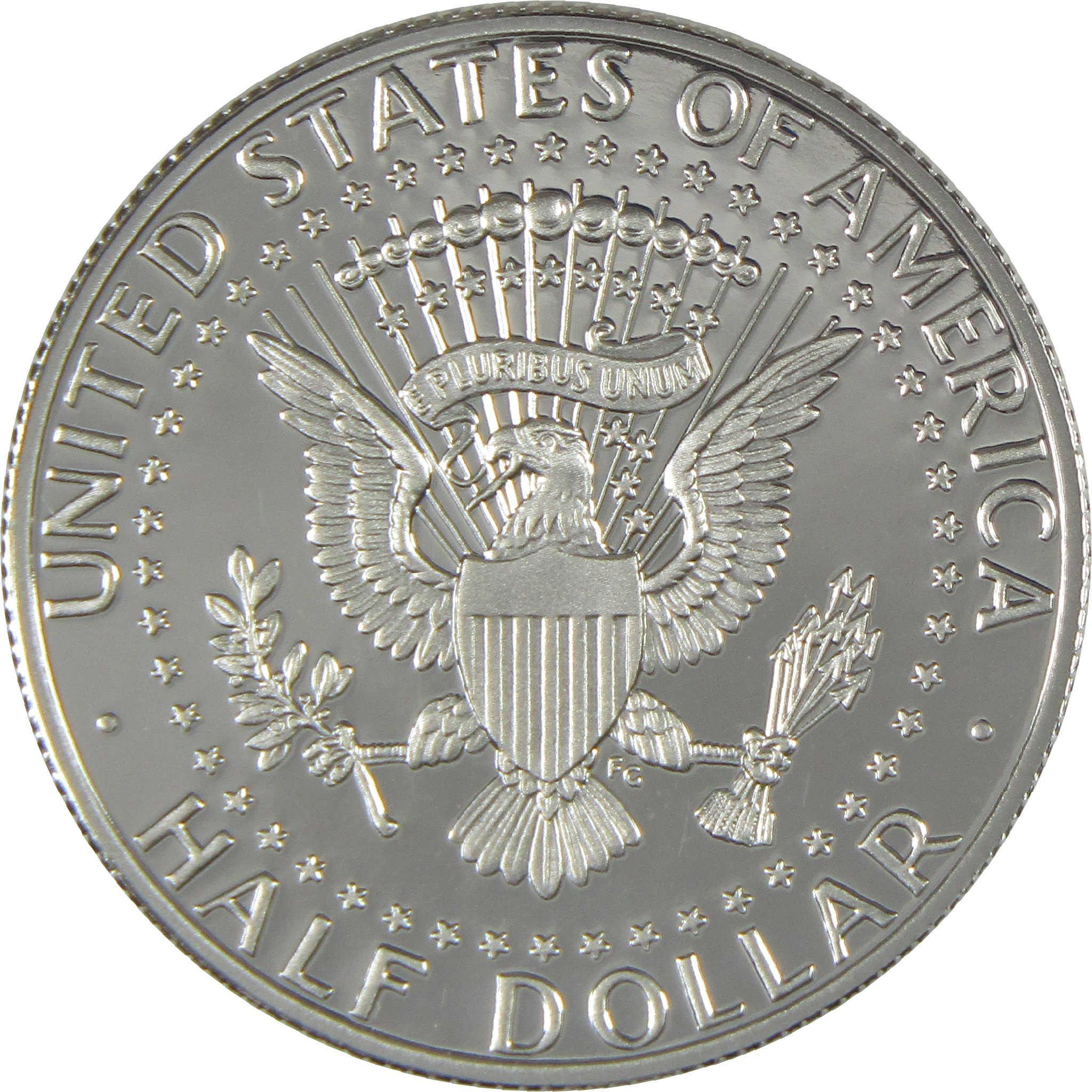 2021 S Kennedy Half Dollar Choice Proof .999 Silver 50c Coin