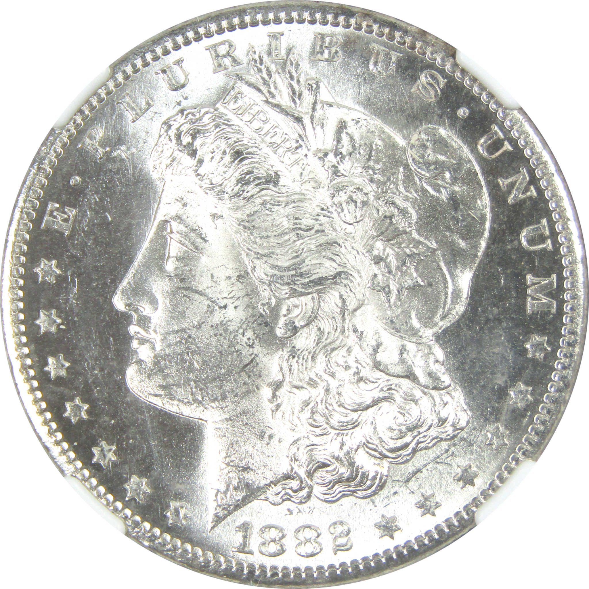 1882 S Morgan Dollar MS 63 NGC Silver $1 Uncirculated Coin SKU:I15721 - Morgan coin - Morgan silver dollar - Morgan silver dollar for sale - Profile Coins & Collectibles